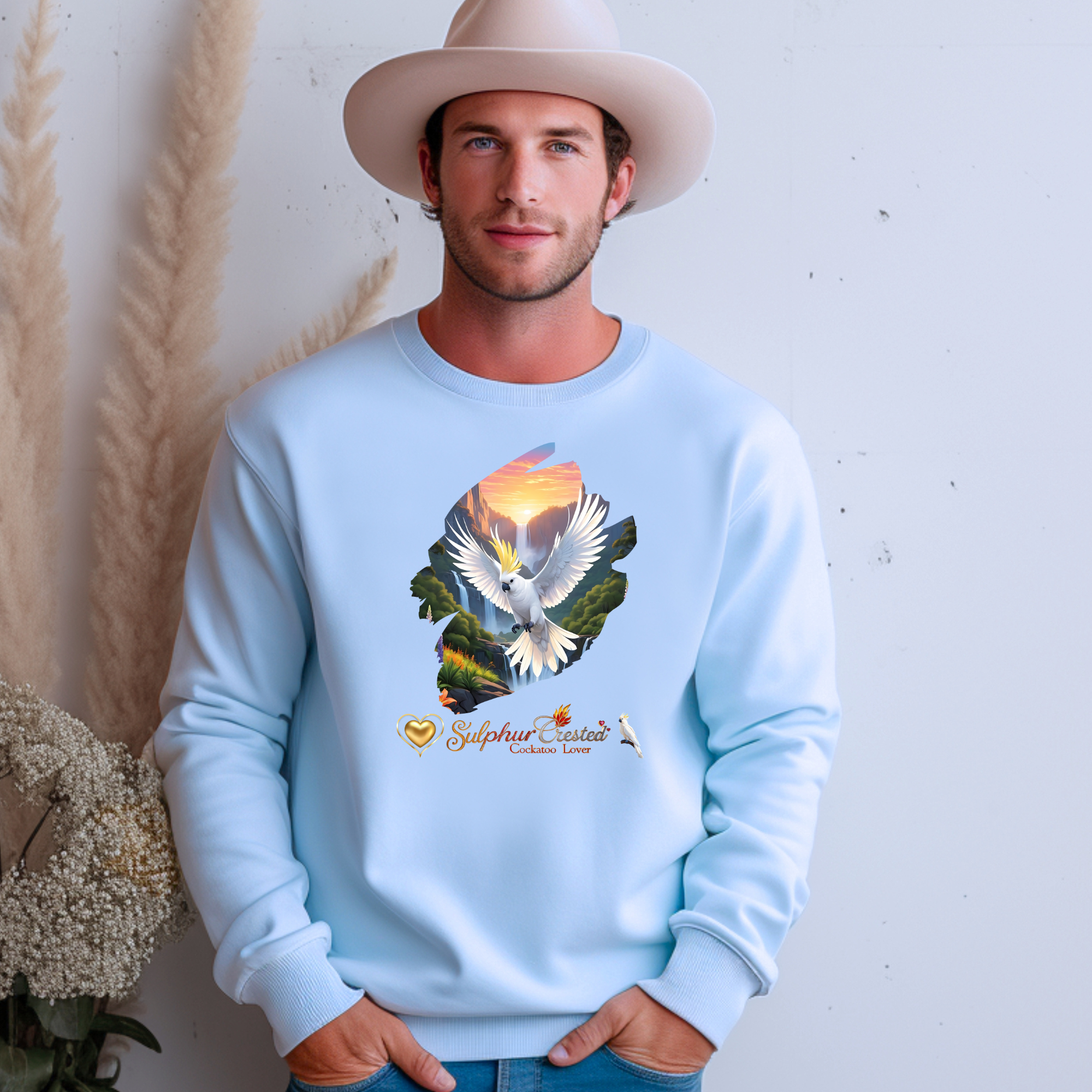 Sulphur-Crested Cockatoo Lover Sweatshirt