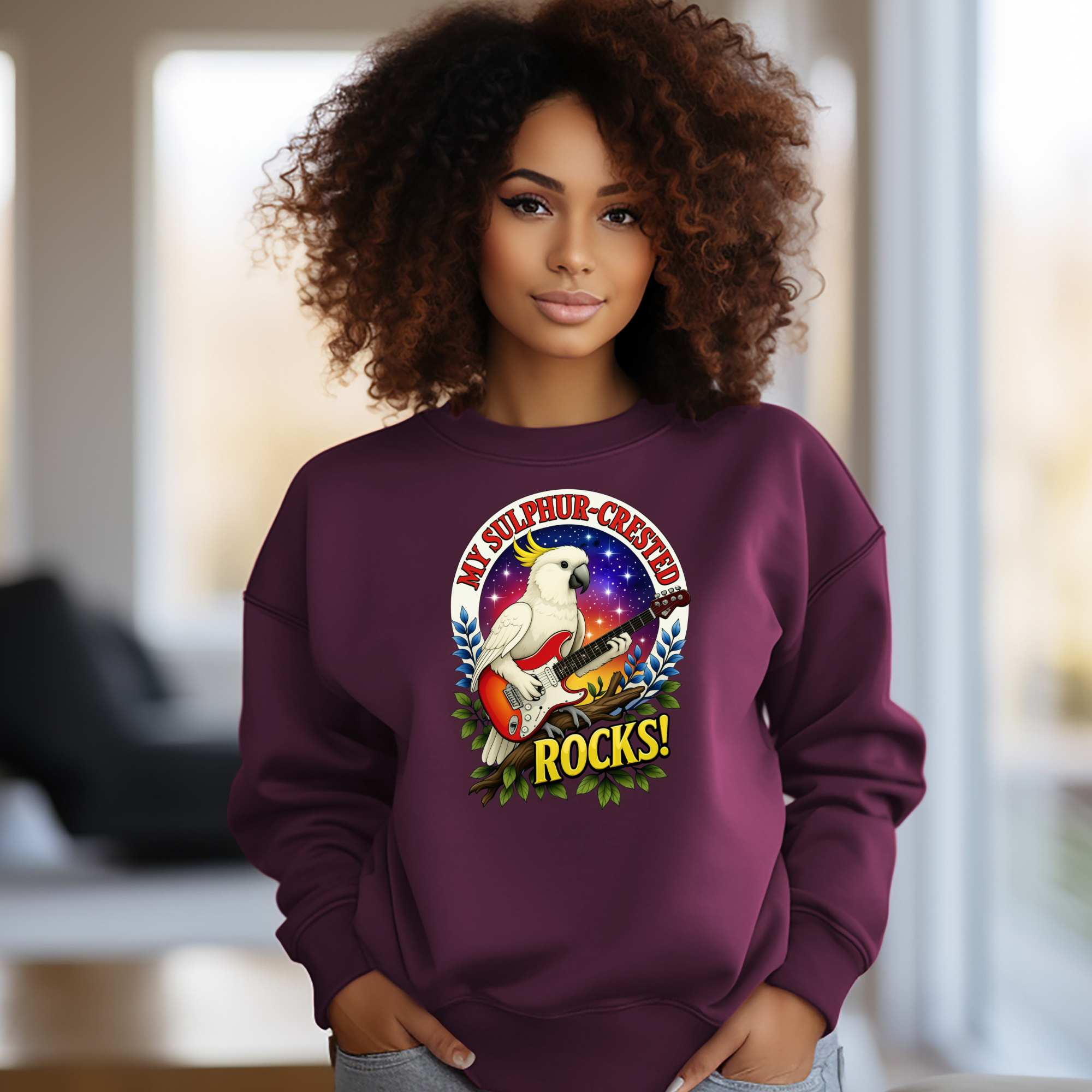 White Sulphur-Crested Rocks Sweatshirt