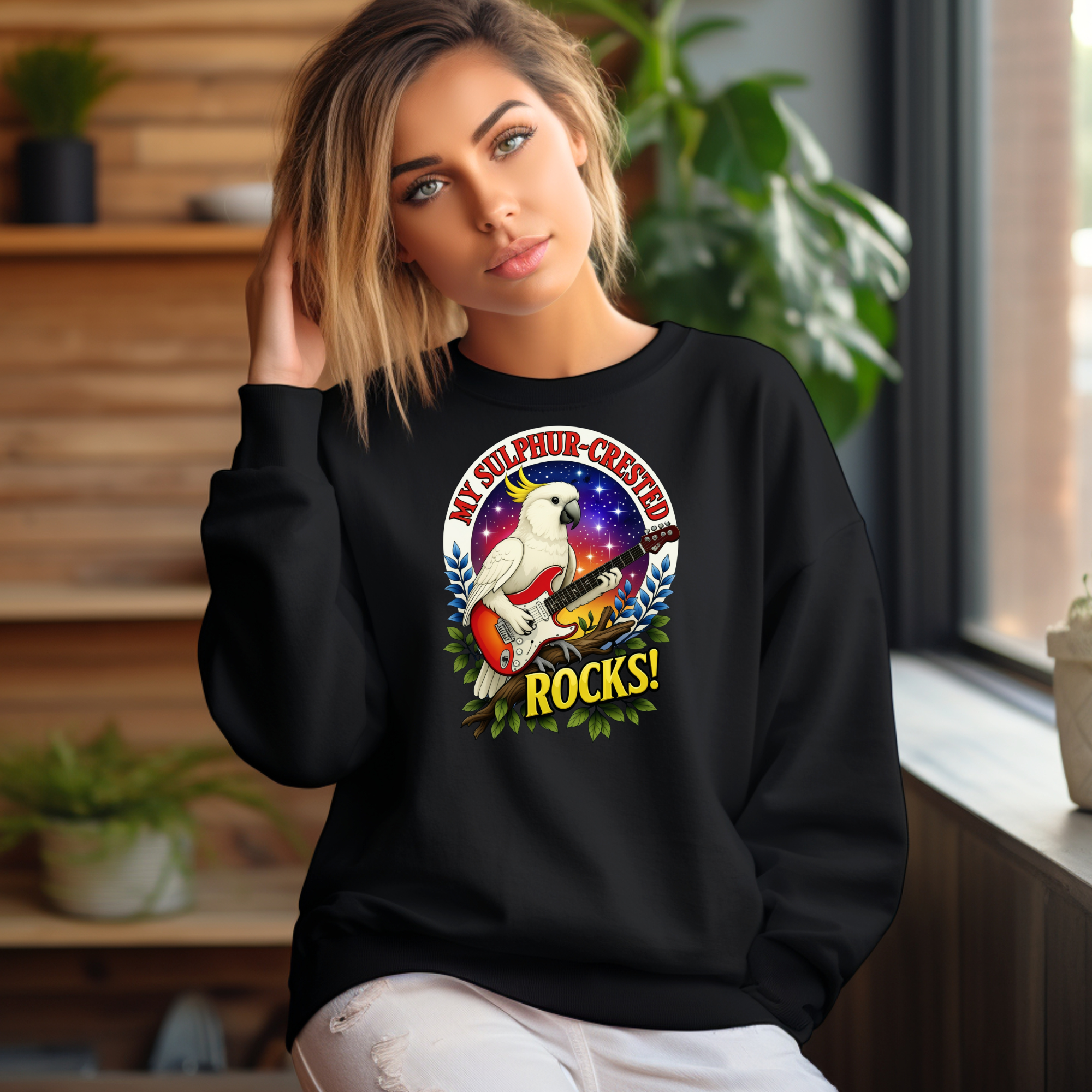 White Sulphur-Crested Rocks Sweatshirt