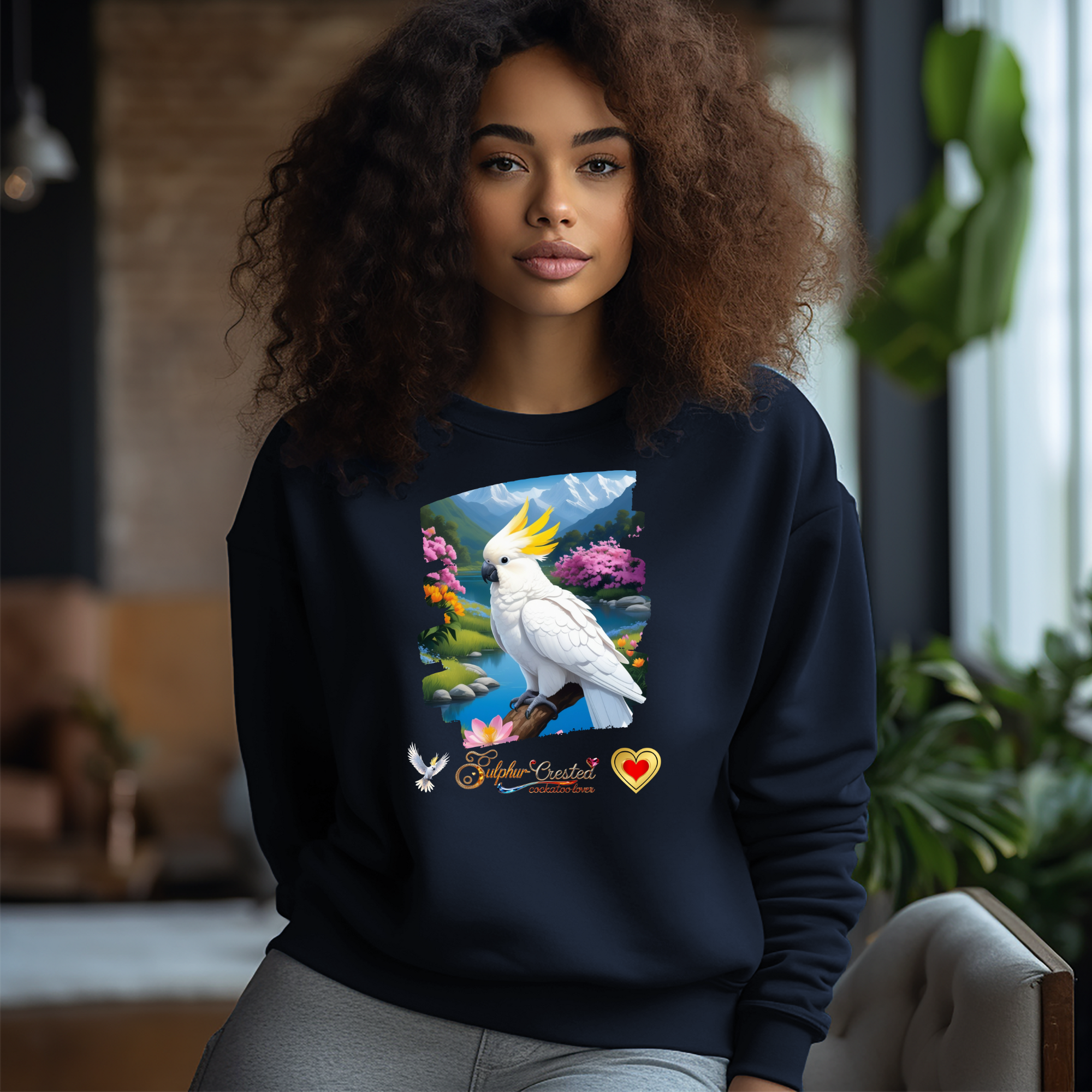 Sulphur-Crested Cockatoo Lover Sweatshirt