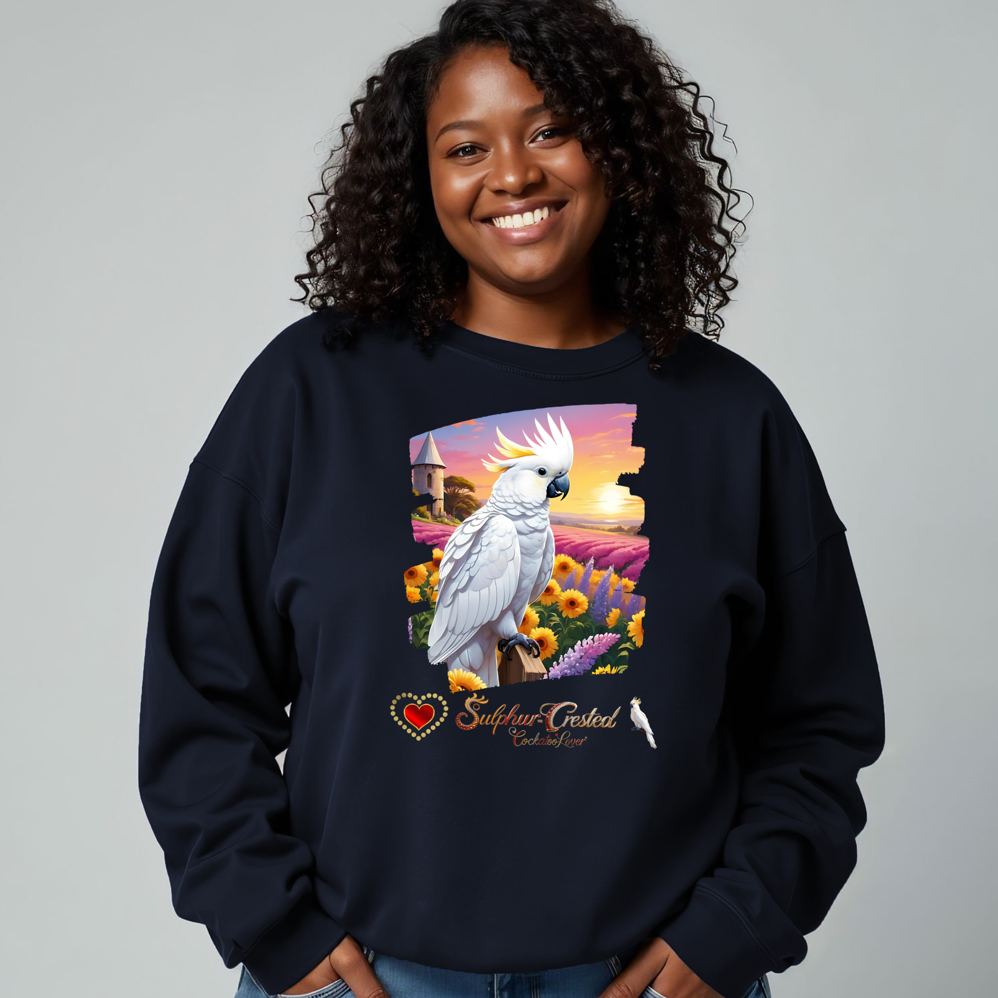Sulphur-Crested Cockatoo Lover Sweatshirt