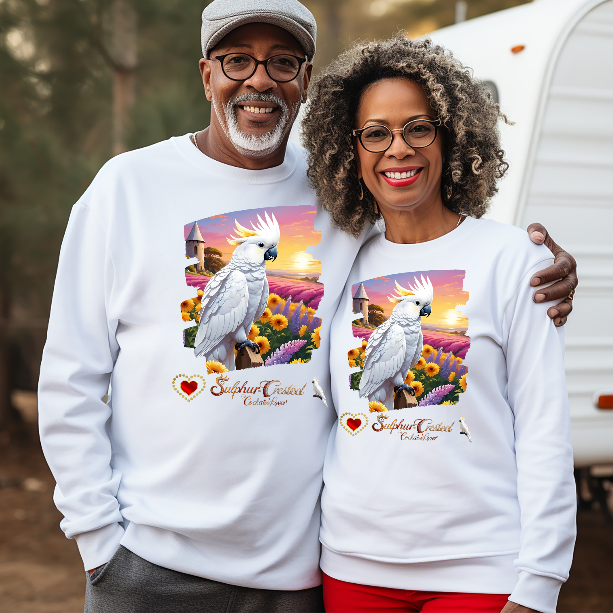 Sulphur-Crested Cockatoo Lover Sweatshirt