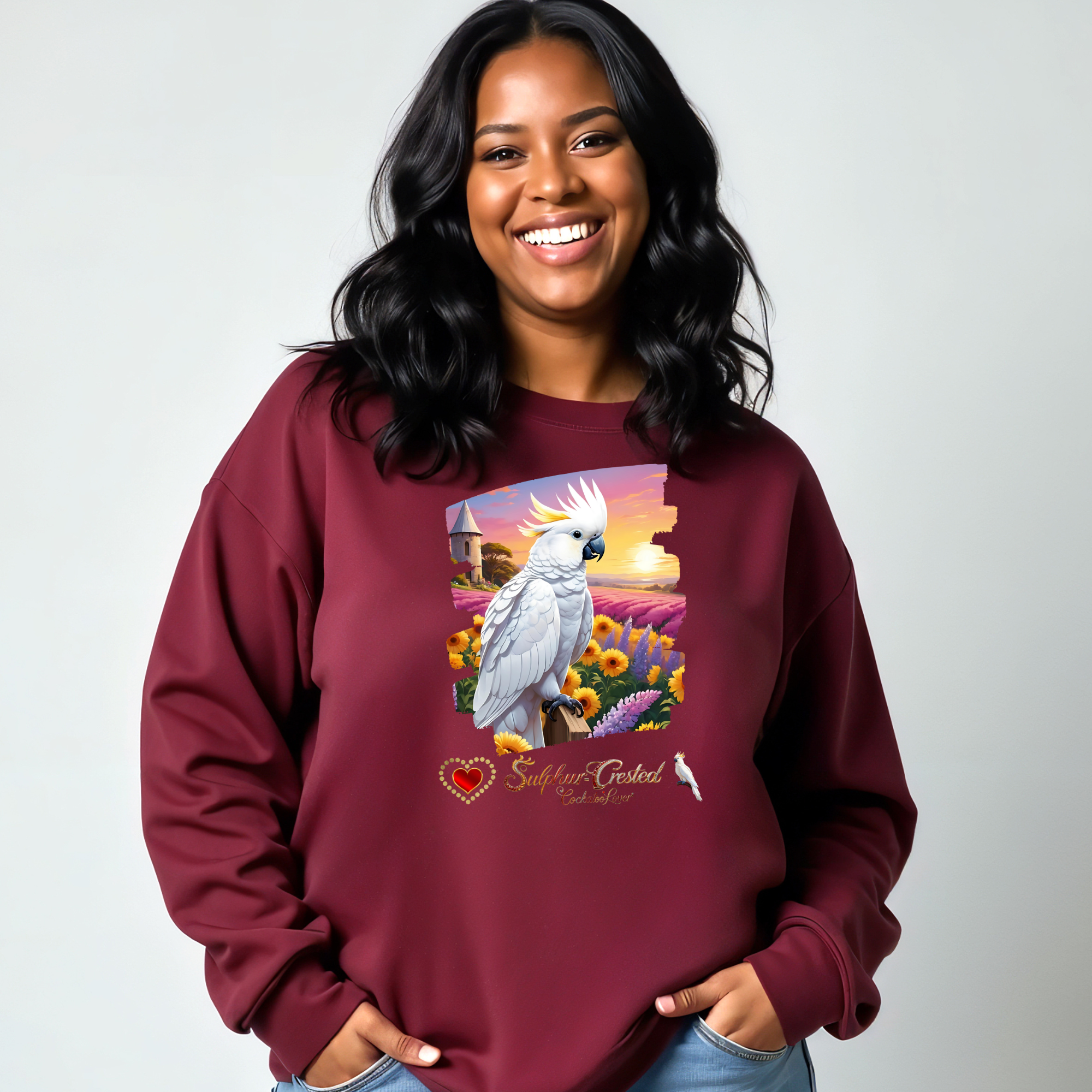 Sulphur-Crested Cockatoo Lover Sweatshirt