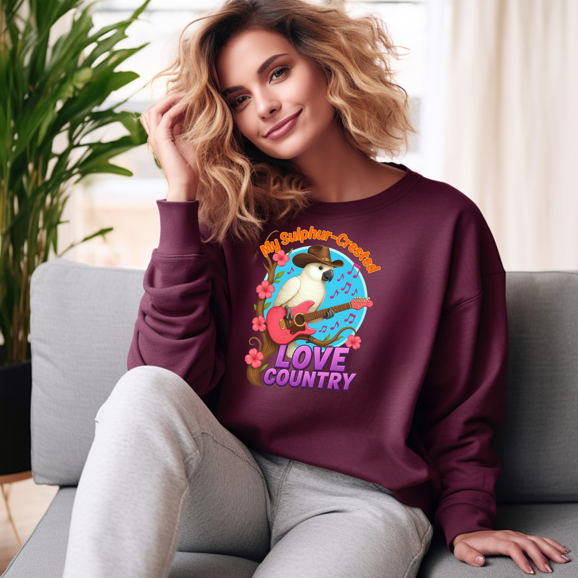 Sulphur-Crested Love Country Sweatshirt