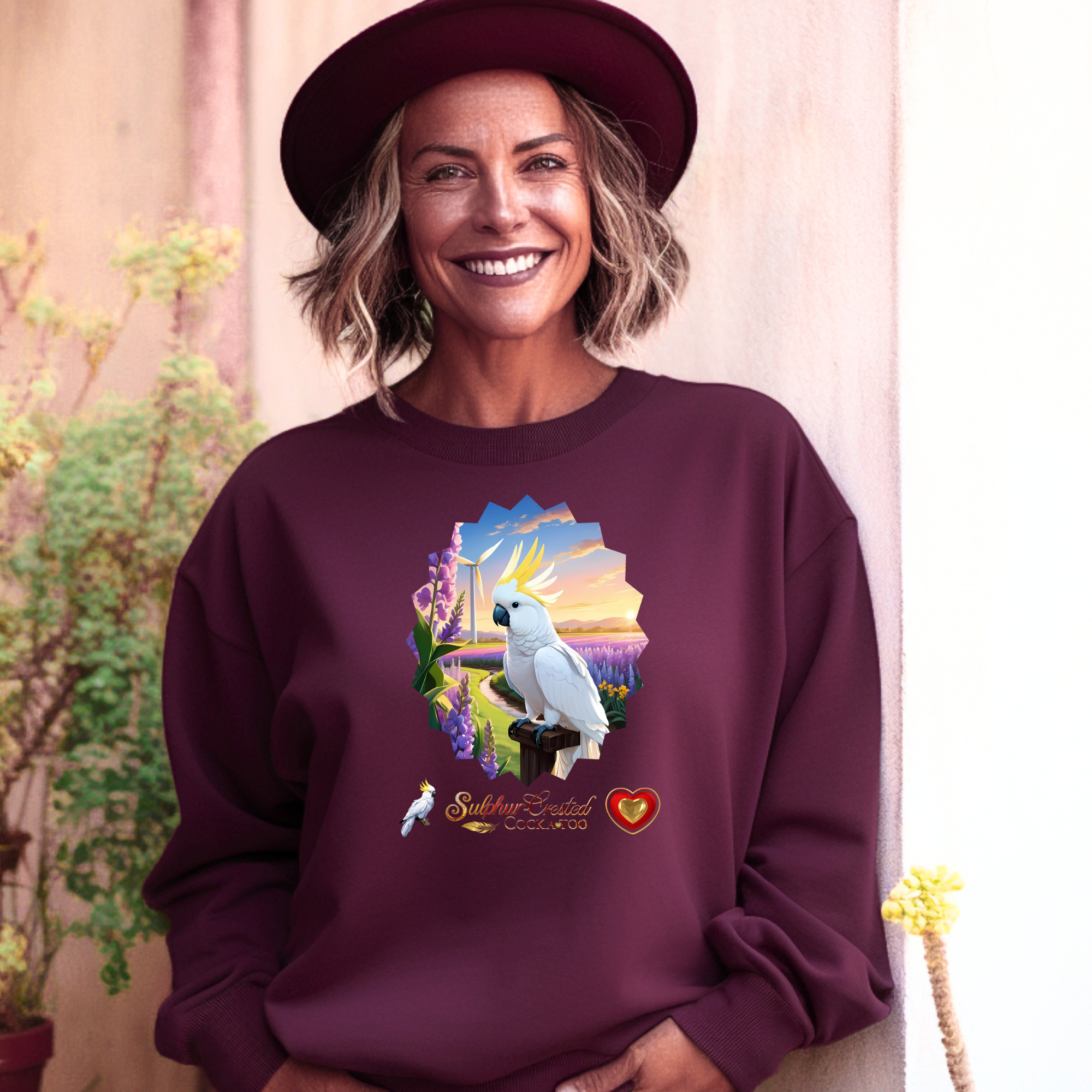 Sulphur-Crested Cockatoo Nature Sweatshirt
