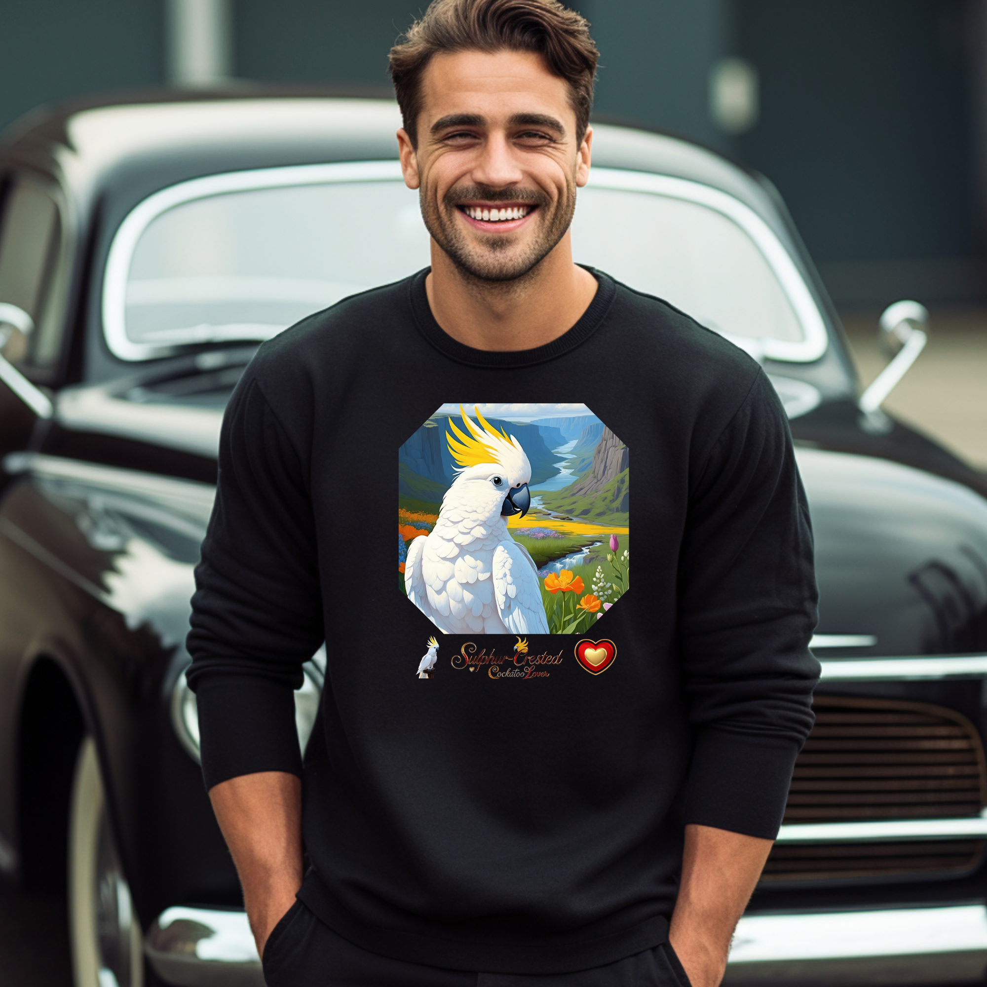 Sulphur-Crested Cockatoo Lover Sweatshirt