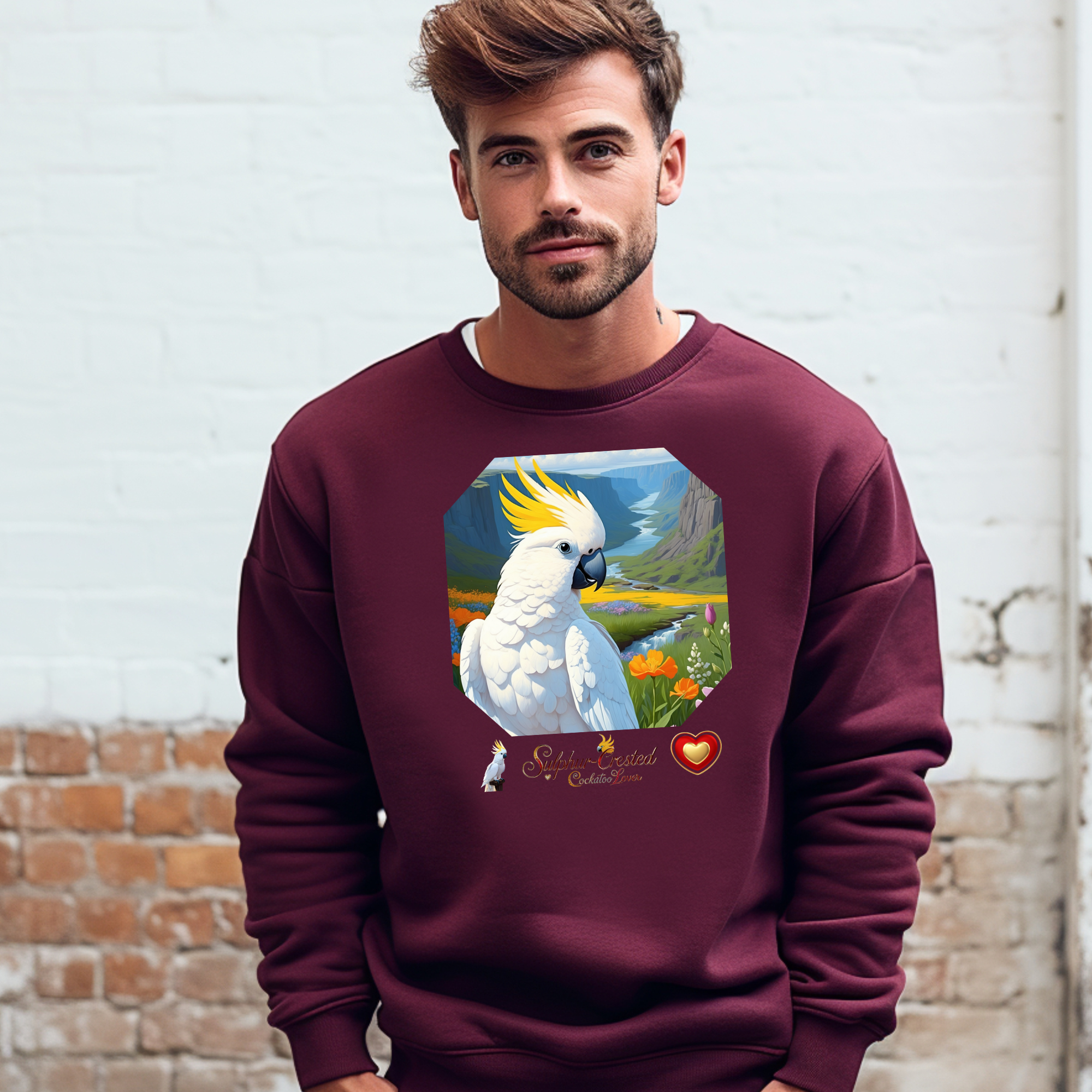 Sulphur-Crested Cockatoo Lover Sweatshirt