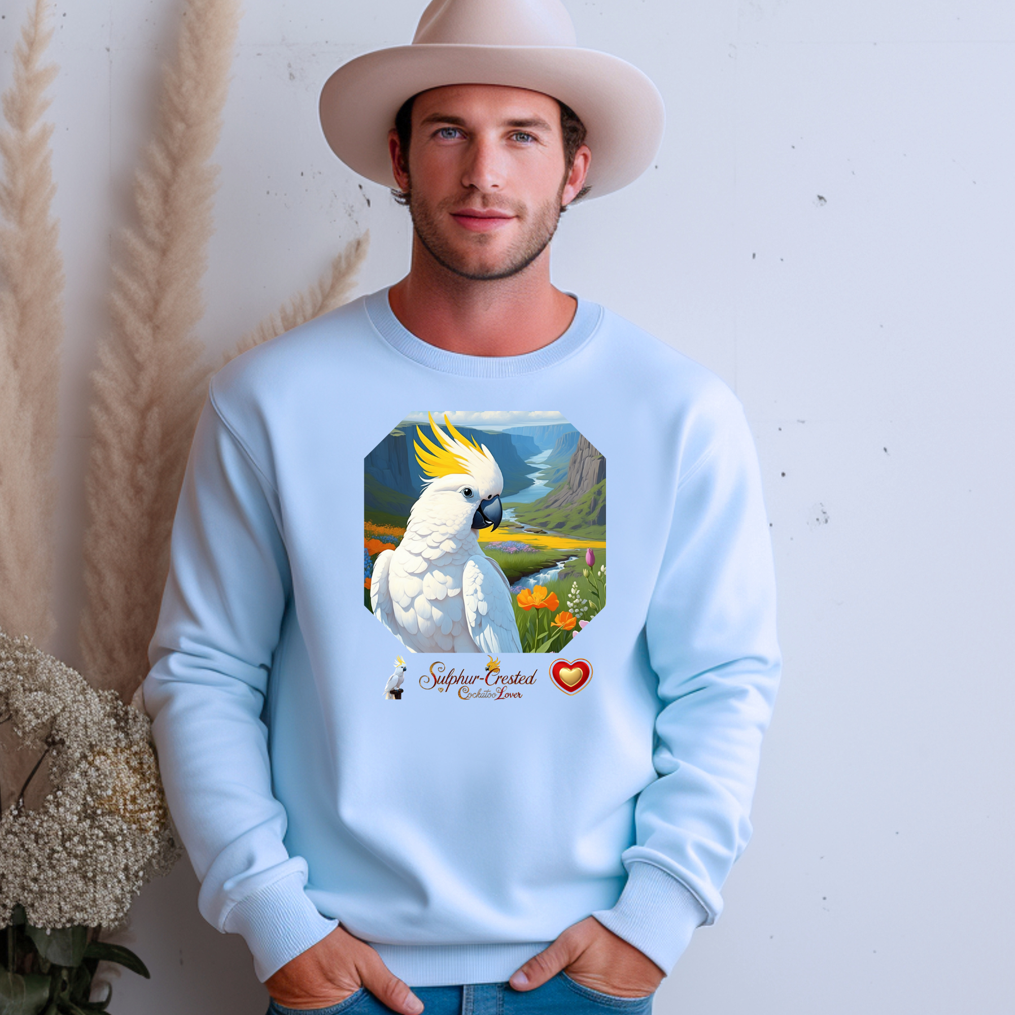 Sulphur-Crested Cockatoo Lover Sweatshirt