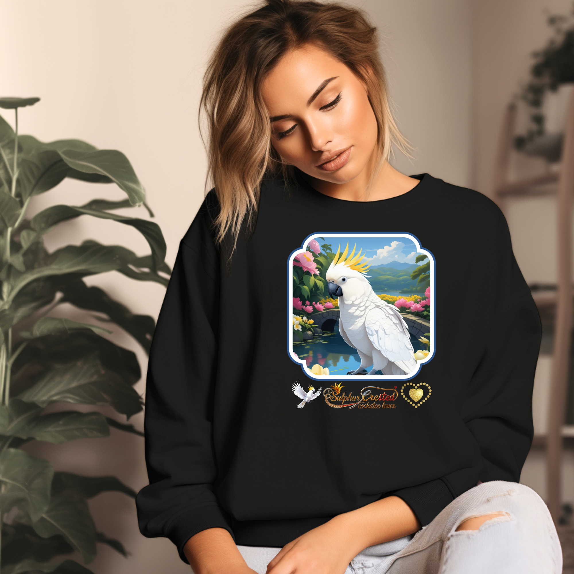 Sulphur-Crested Cockatoo Lover Sweatshirt