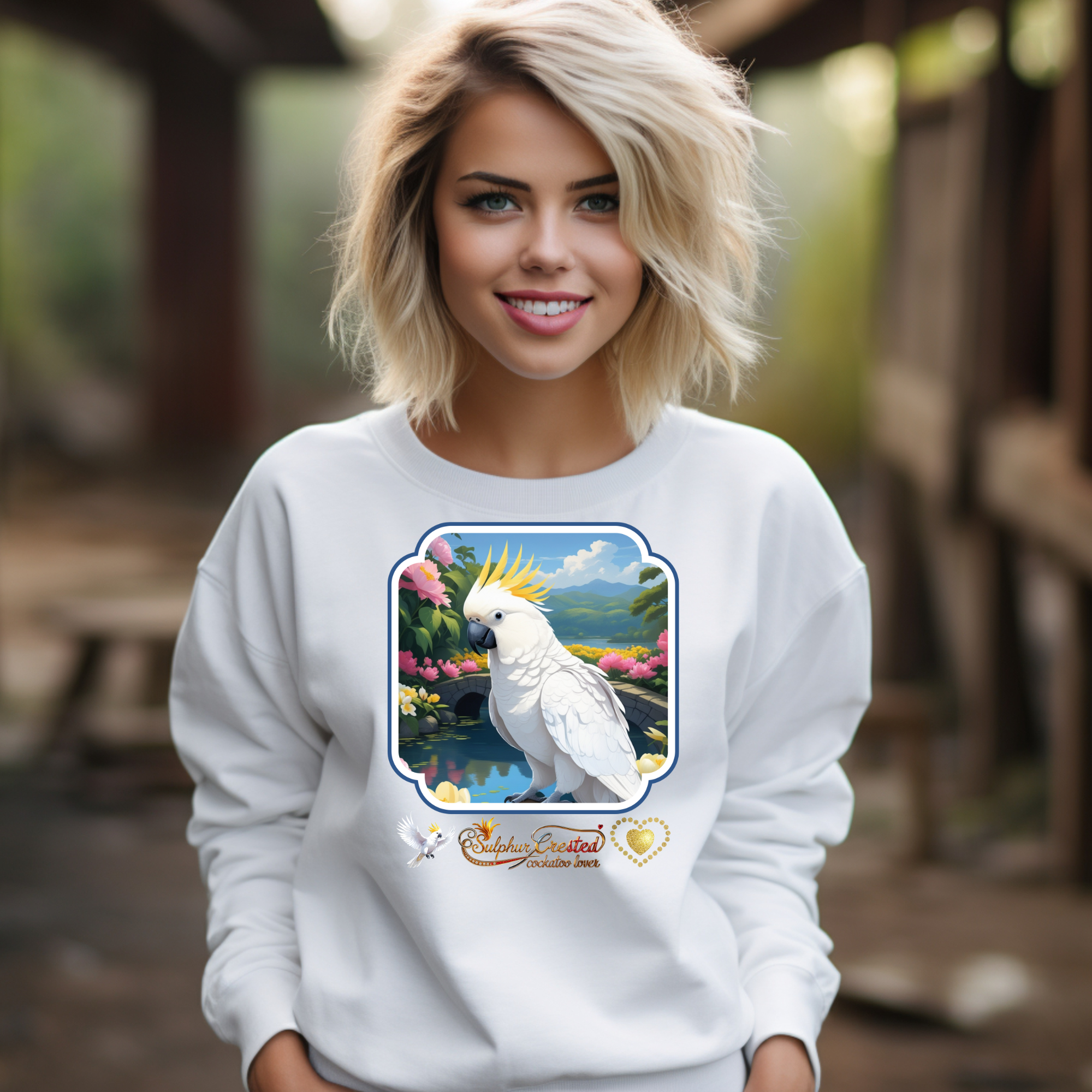 Sulphur-Crested Cockatoo Lover Sweatshirt