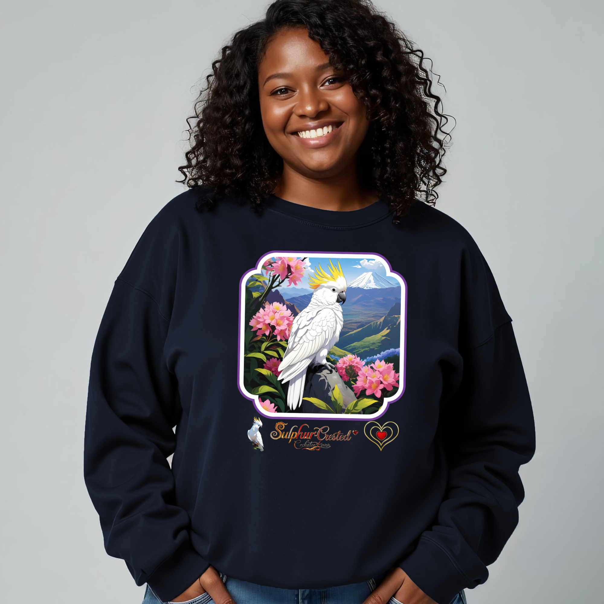 Sulphur-Crested Cockatoo Lover Sweatshirt