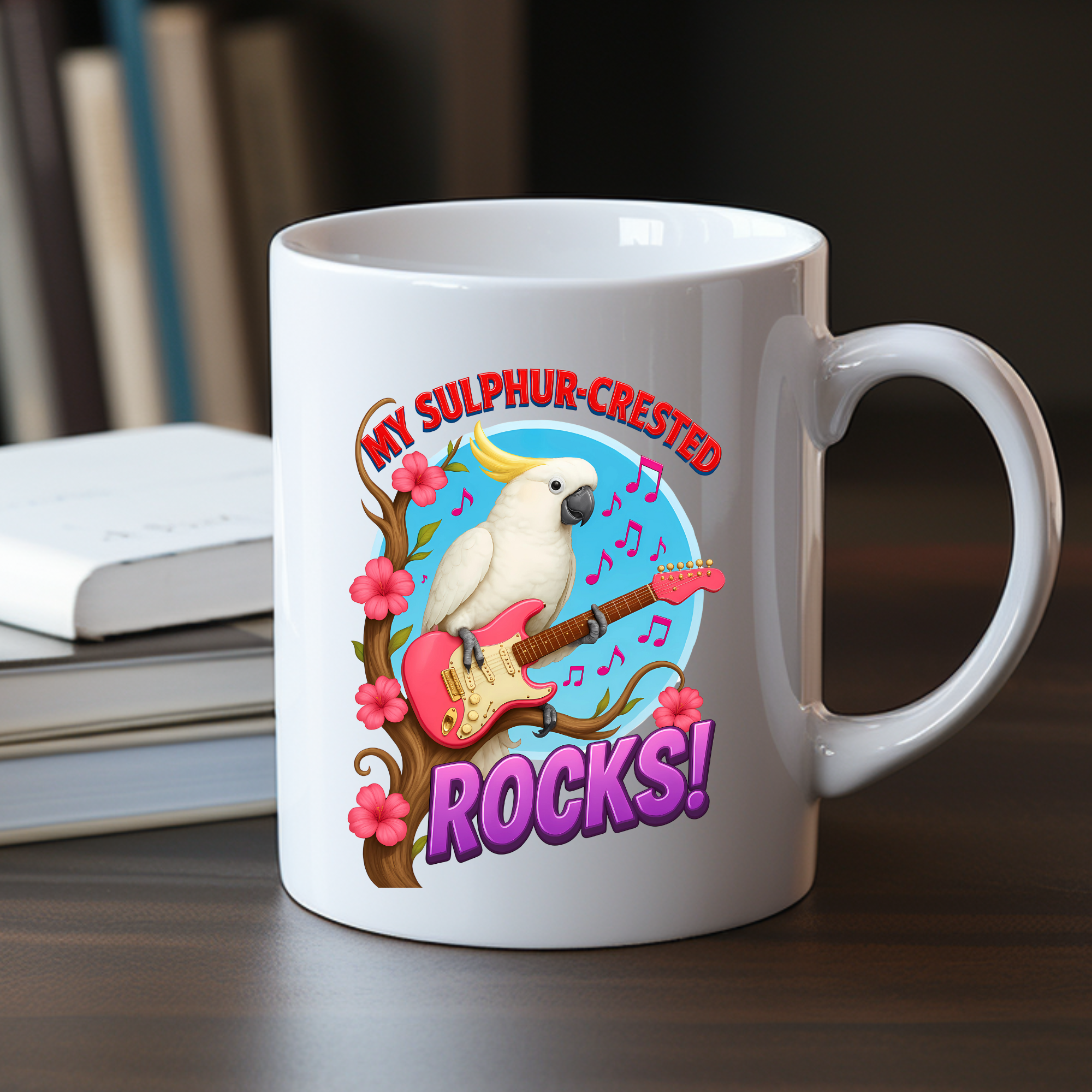 Sulphur-Crested Cockatoo Mug