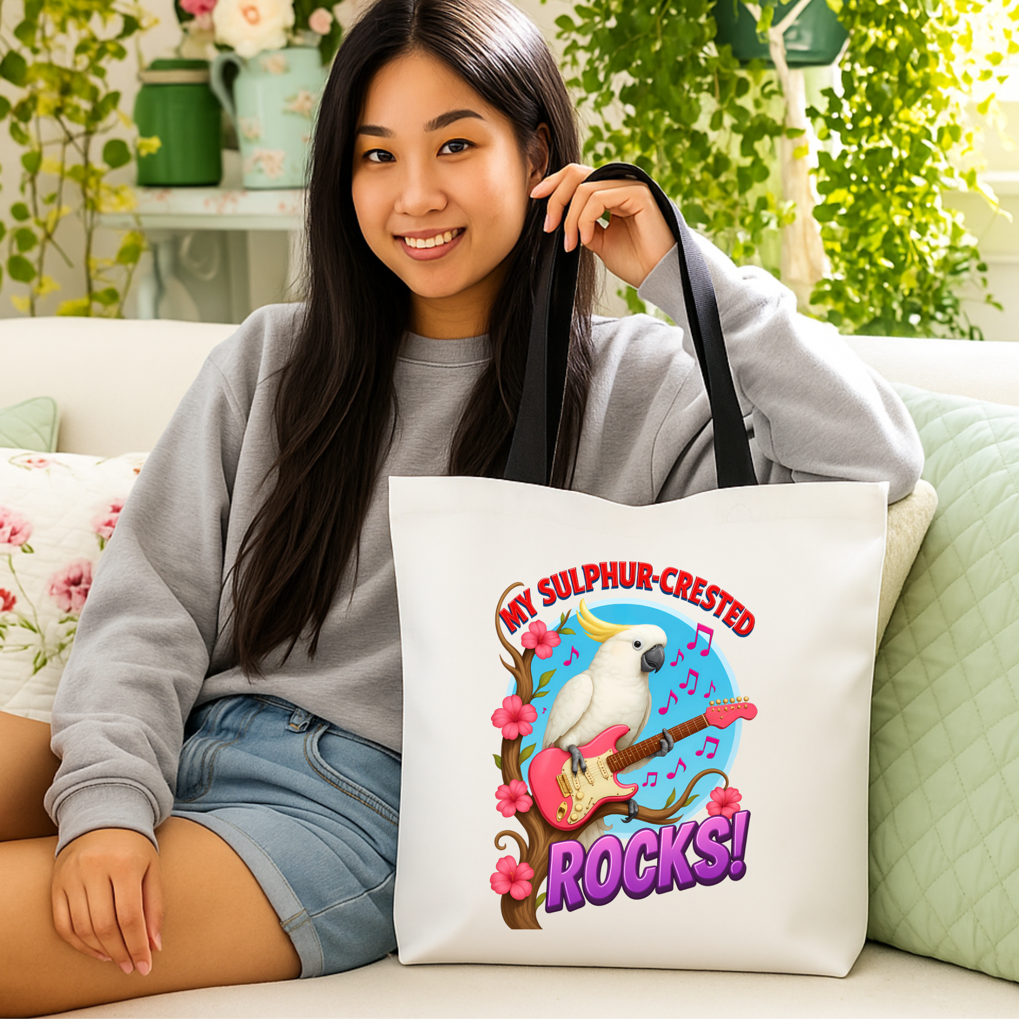 My Sulphur-Crested Rocks Tote Bag