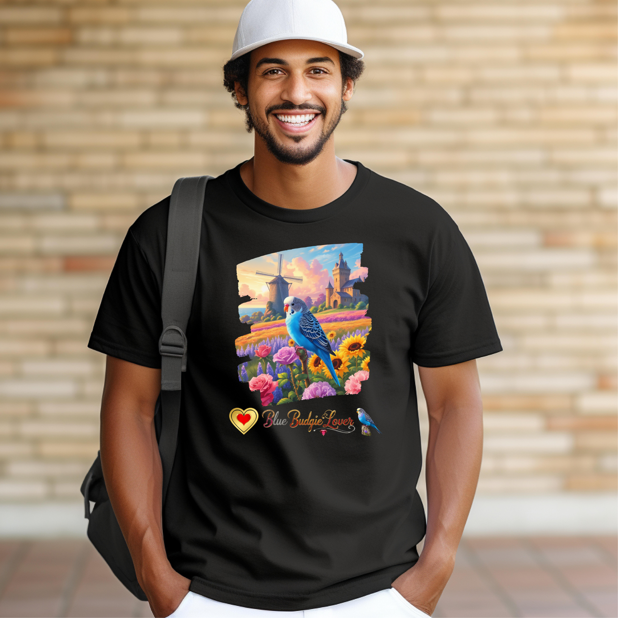 Blue Budgie T-Shirt