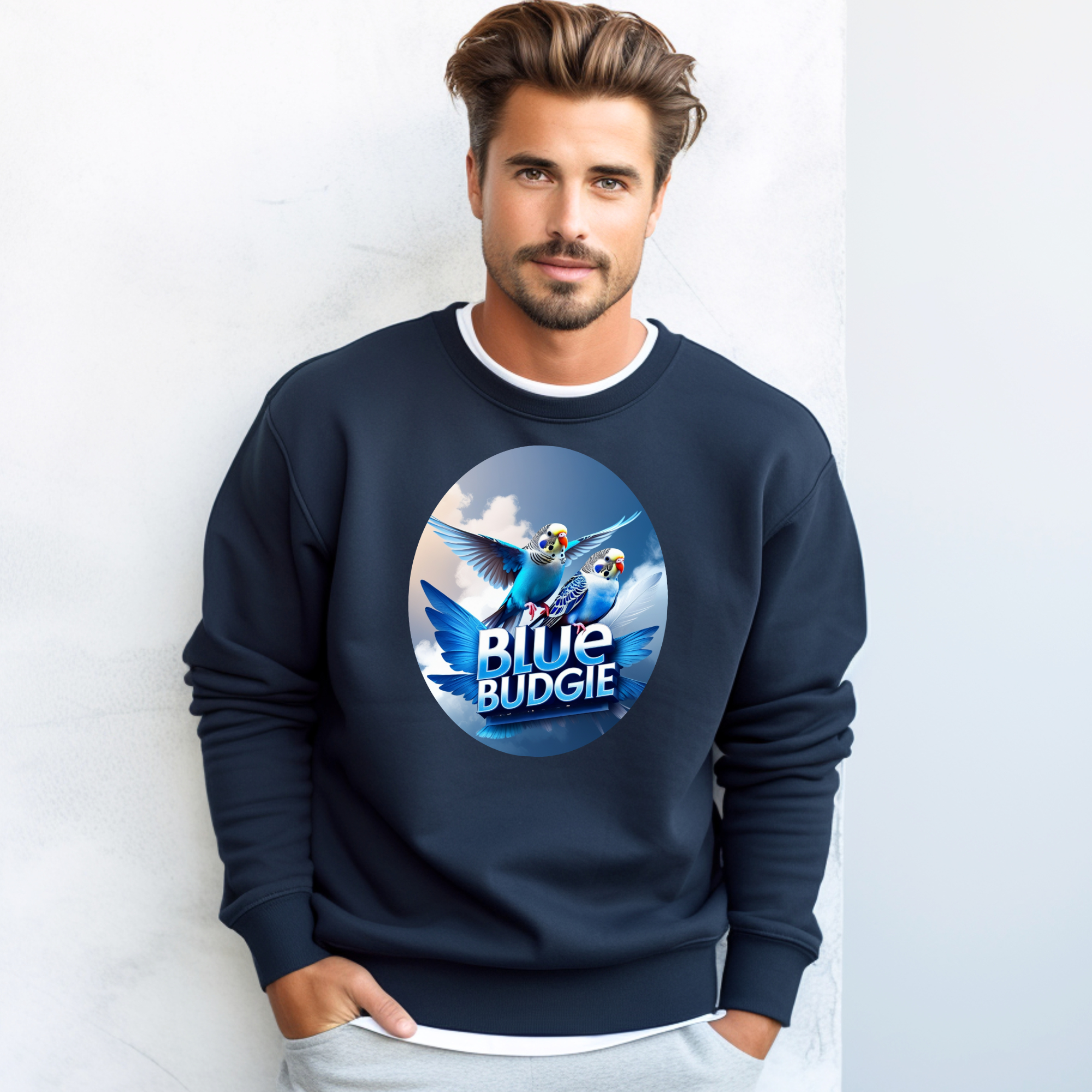 Blue Budgie Sweatshirt