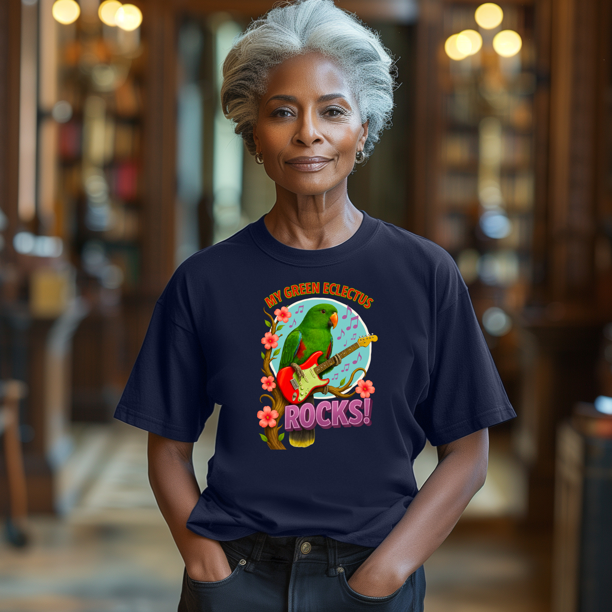 My Green Eclectus Rocks T-Shirt