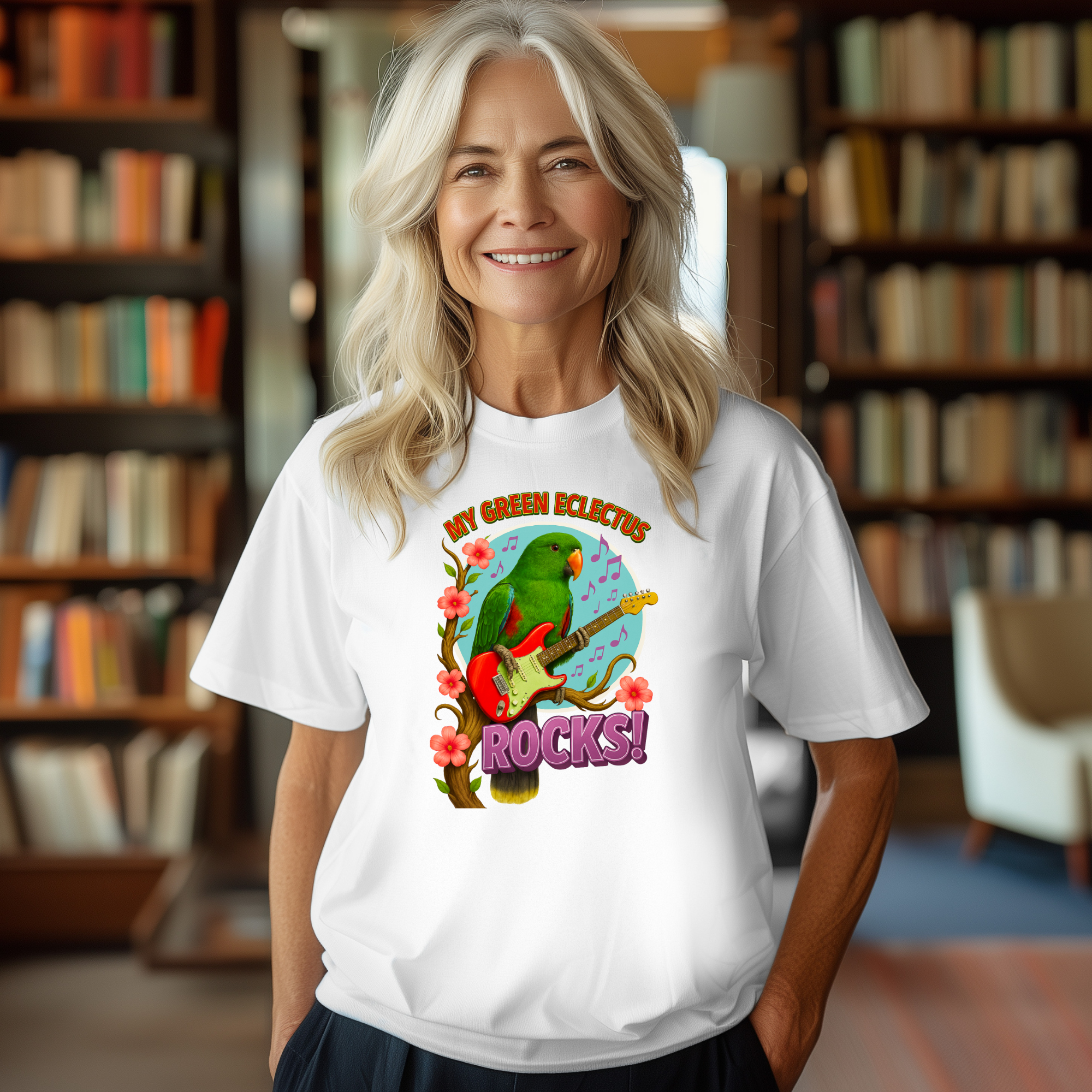 My Green Eclectus Rocks T-Shirt