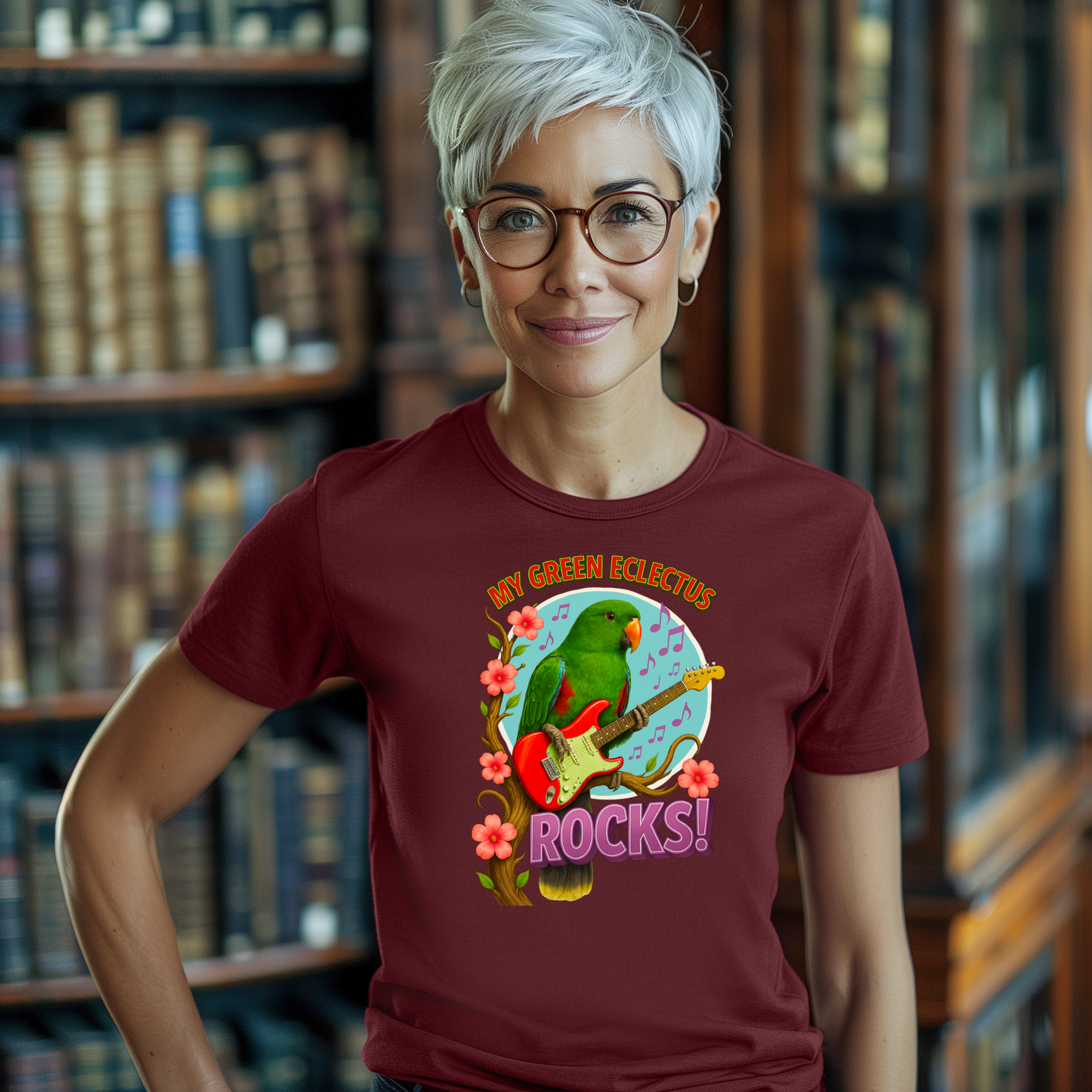 My Green Eclectus Rocks T-Shirt