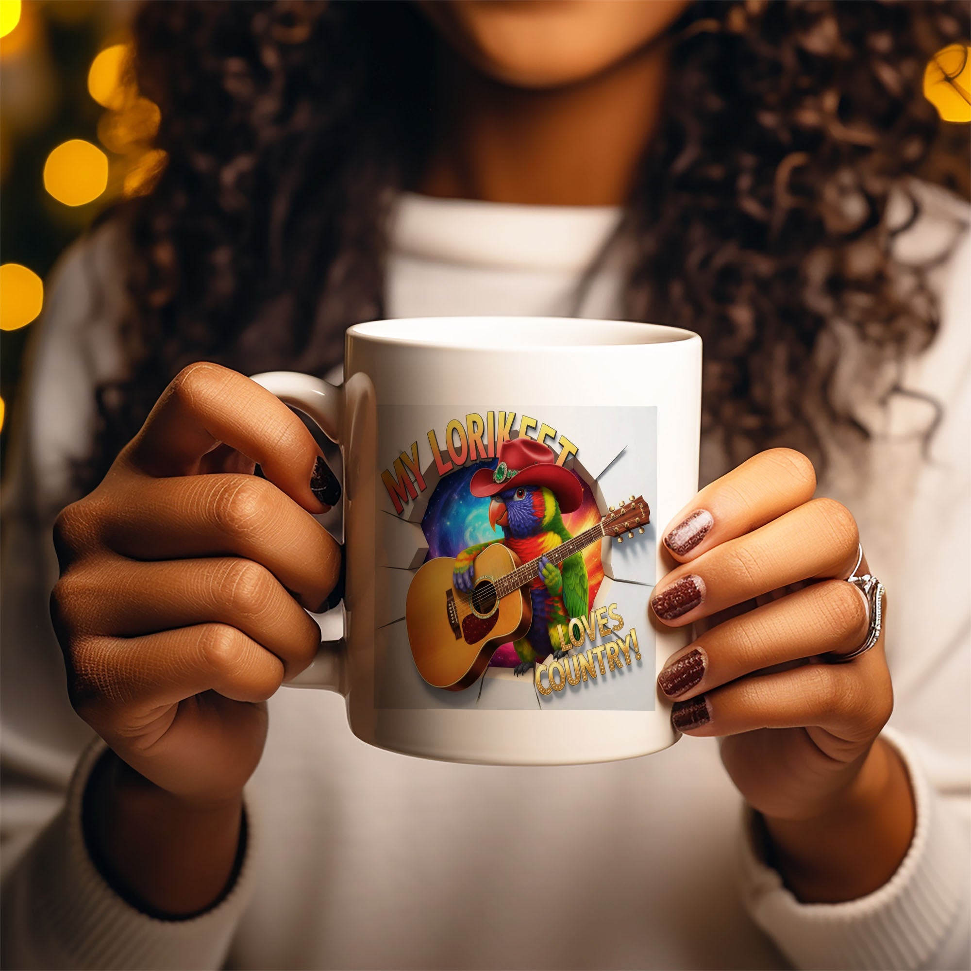My Lorikeet Loves Country Mug