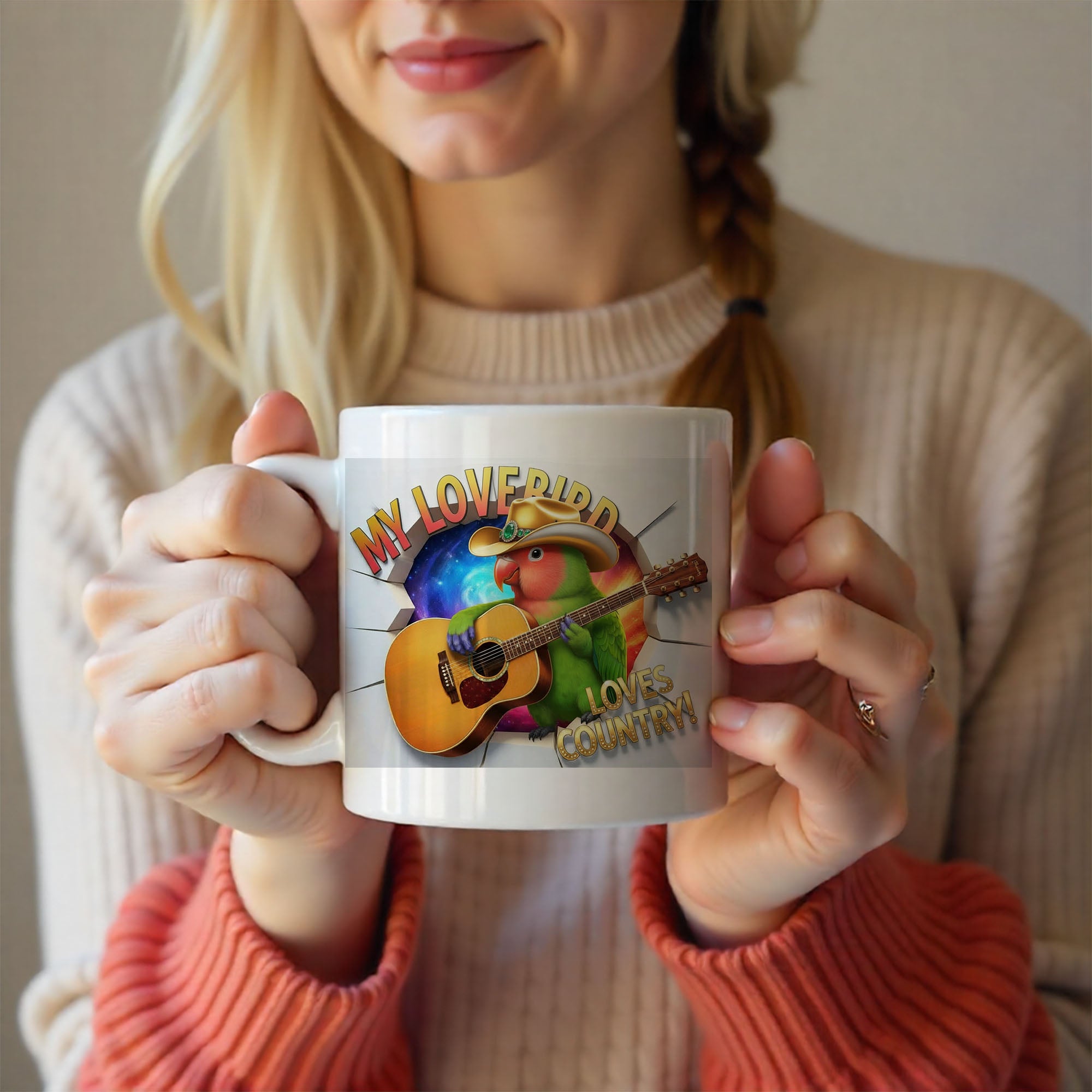 My Lovebird Loves Country Mug