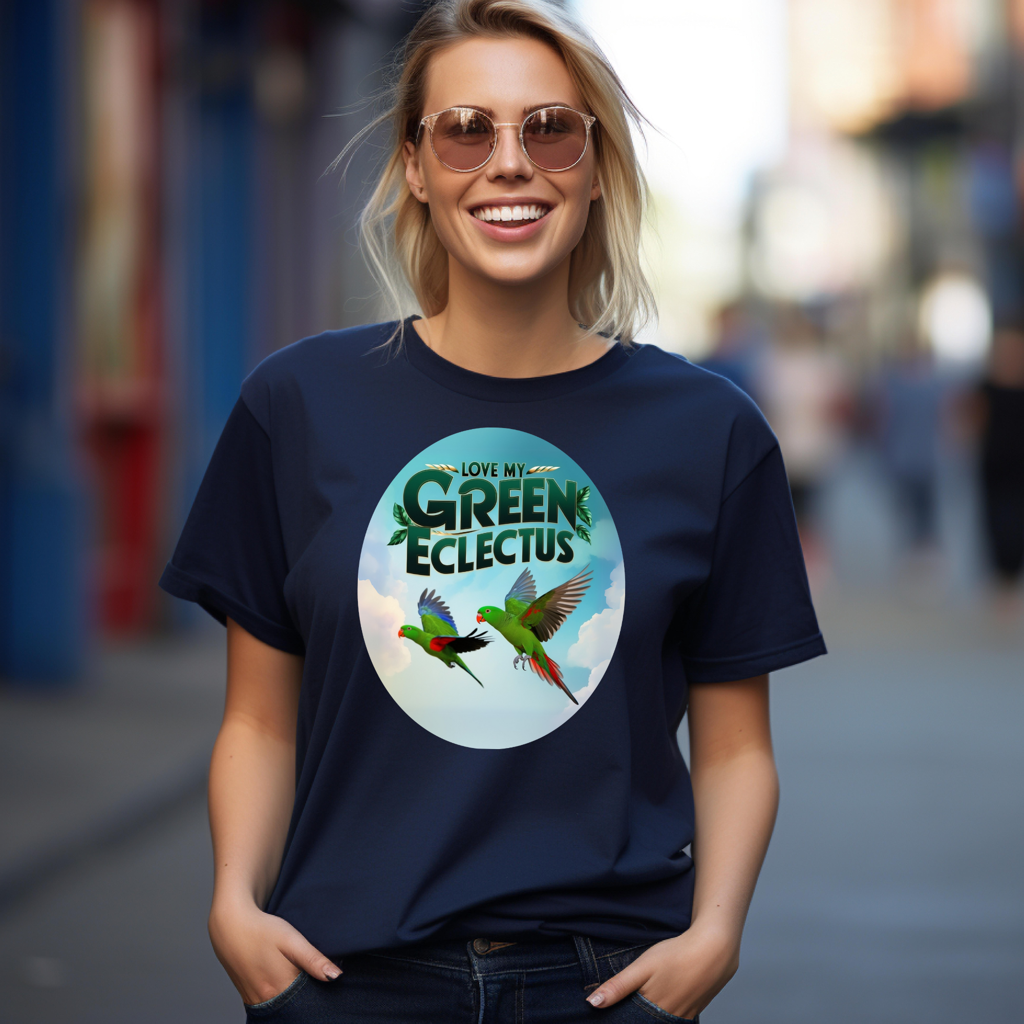 Love My Green Eclectus T-Shirt