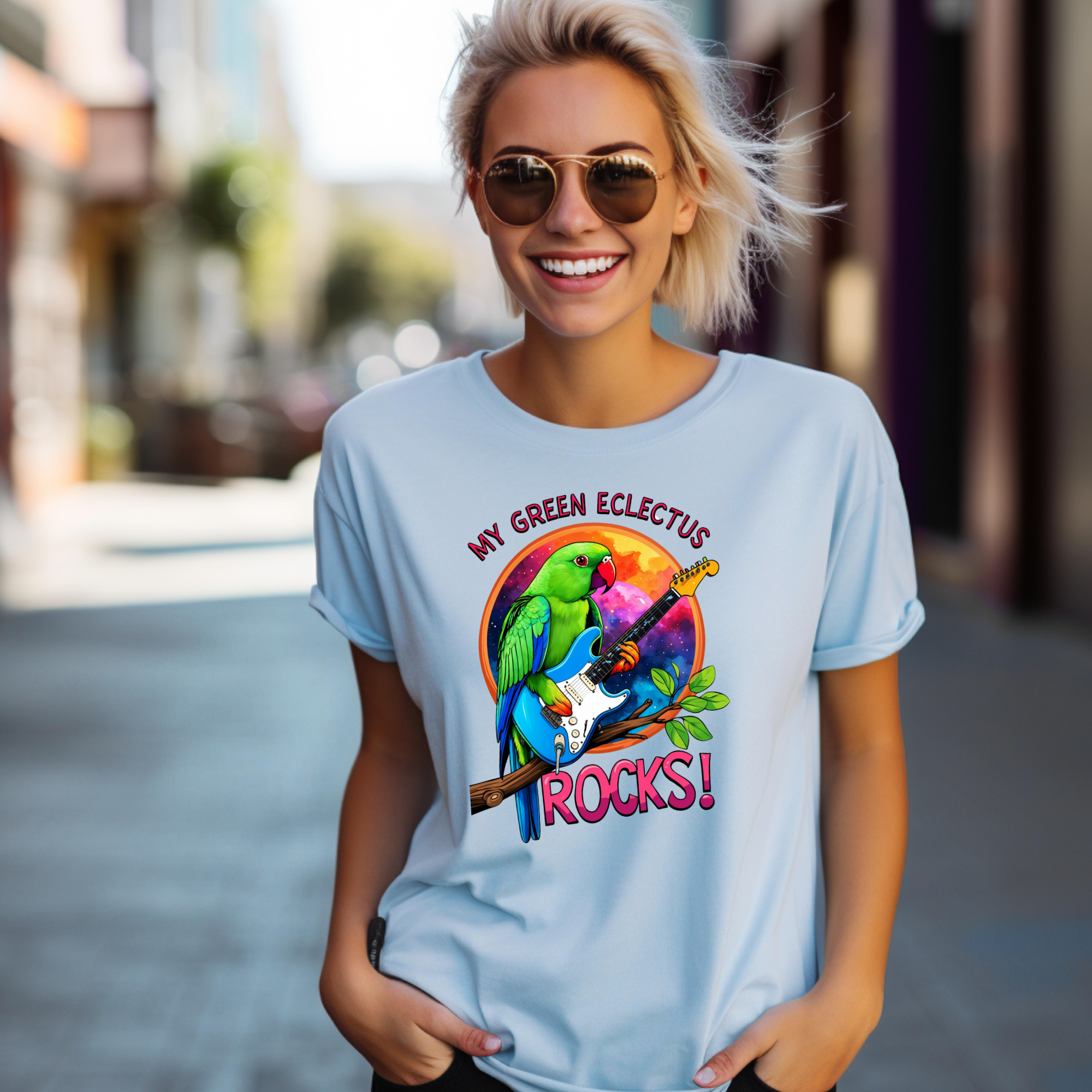 My Green Eclectus Rocks T-Shirt