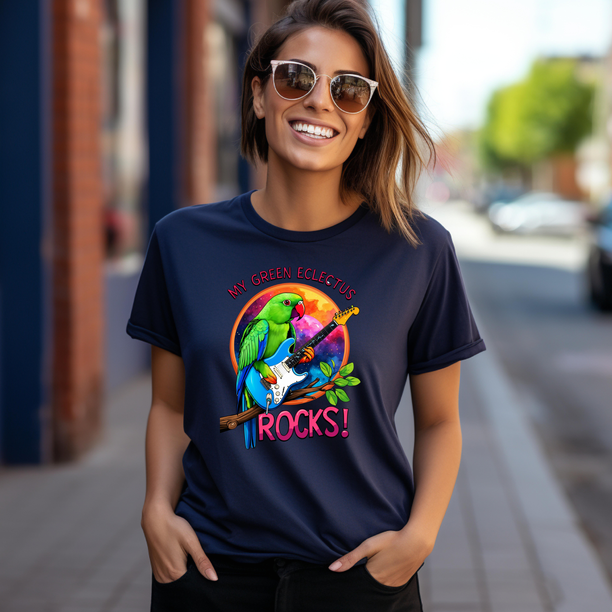 My Green Eclectus Rocks T-Shirt