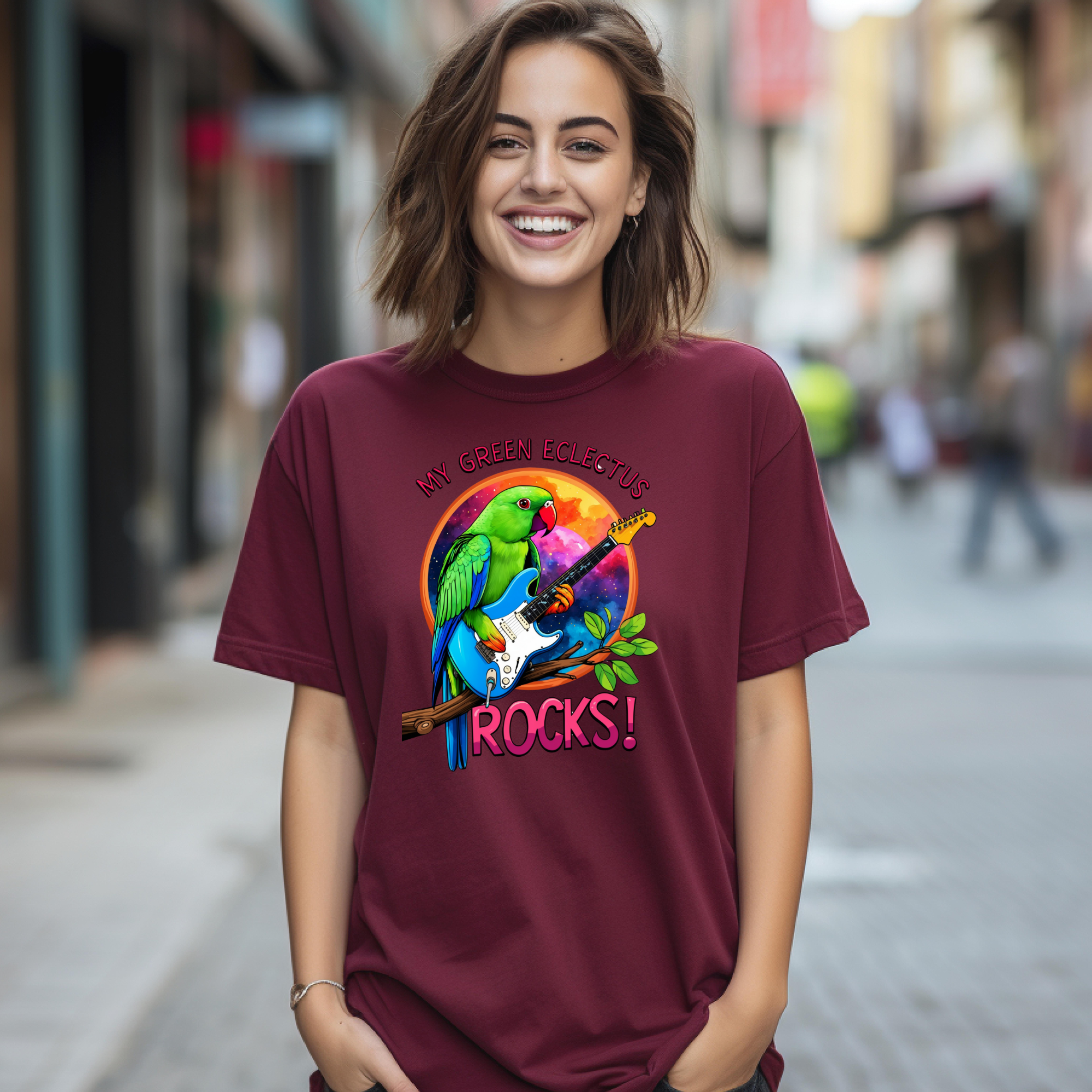 My Green Eclectus Rocks T-Shirt