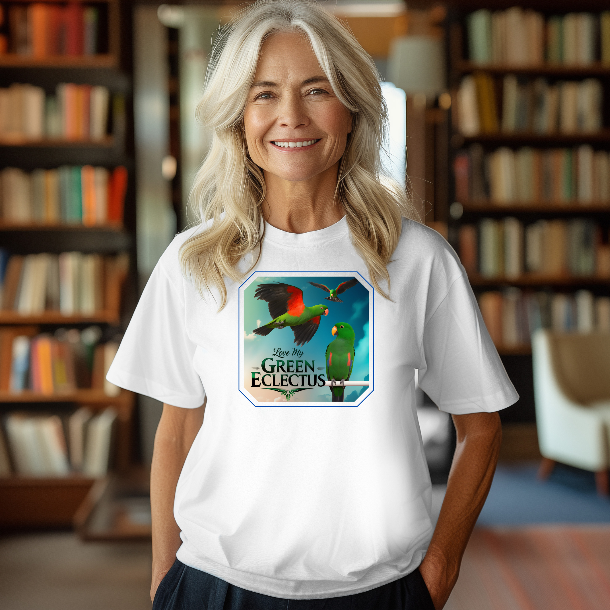 Love My Green Eclectus T-Shirt