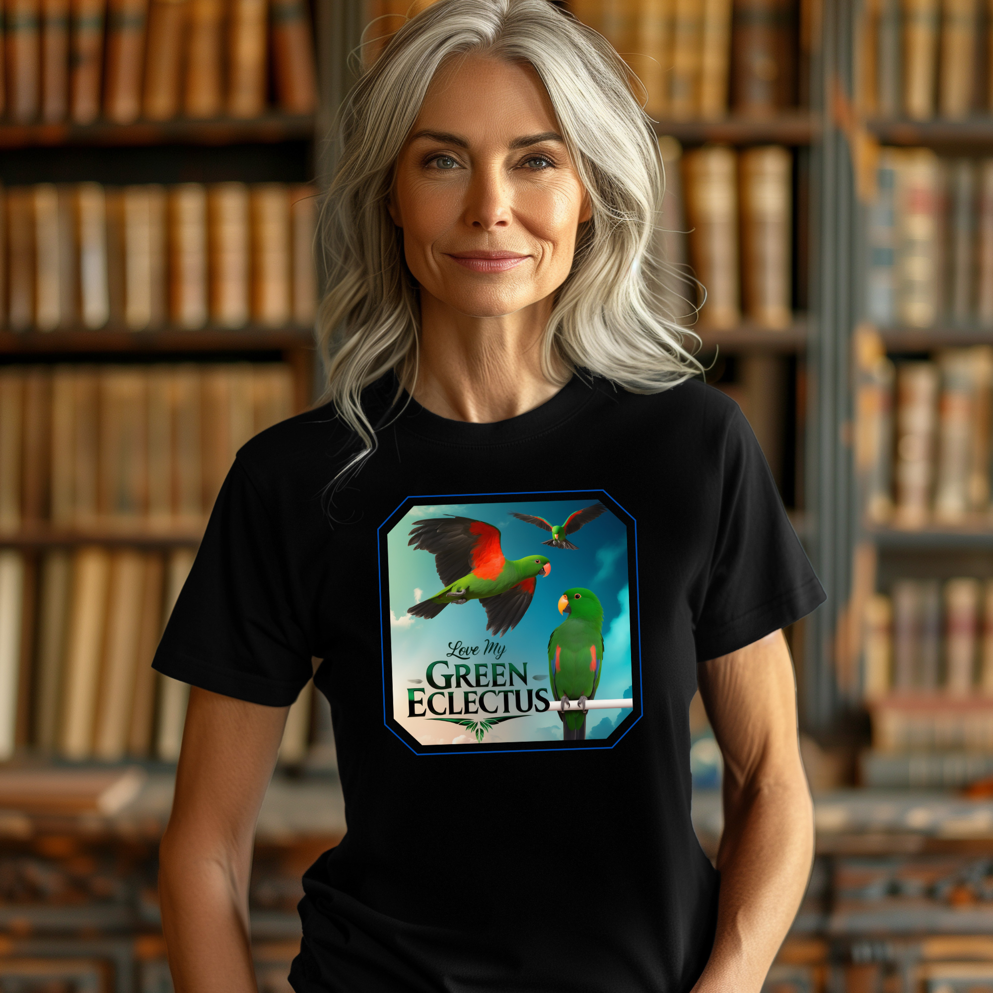 Love My Green Eclectus T-Shirt