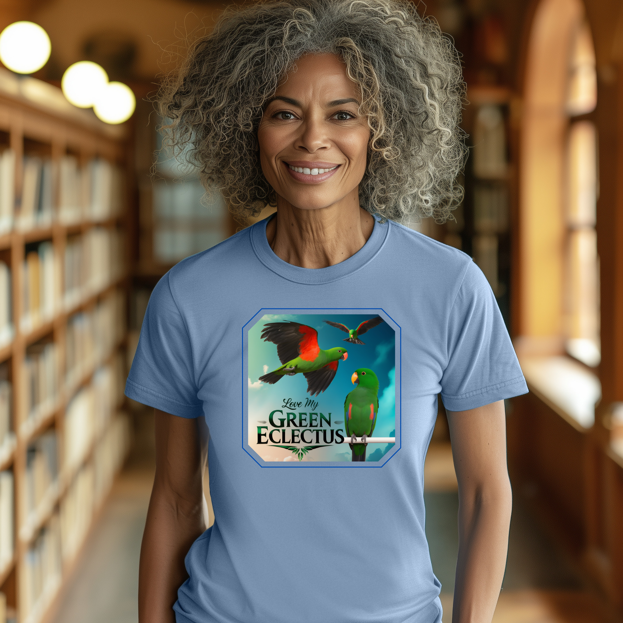 Love My Green Eclectus T-Shirt