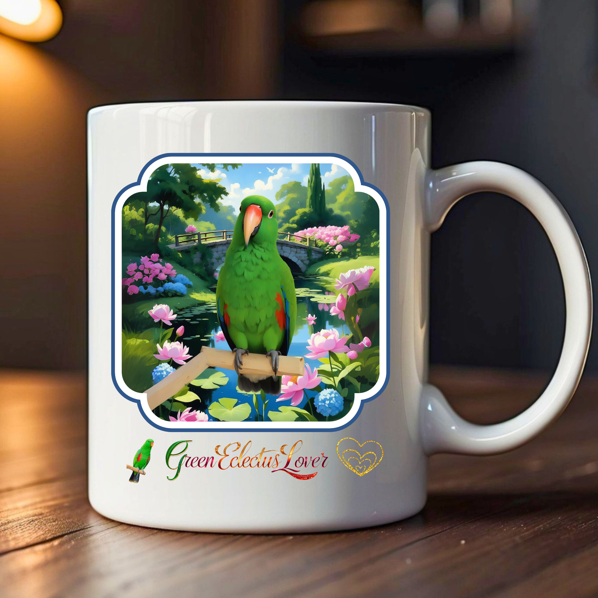 Green Ecletus Mug