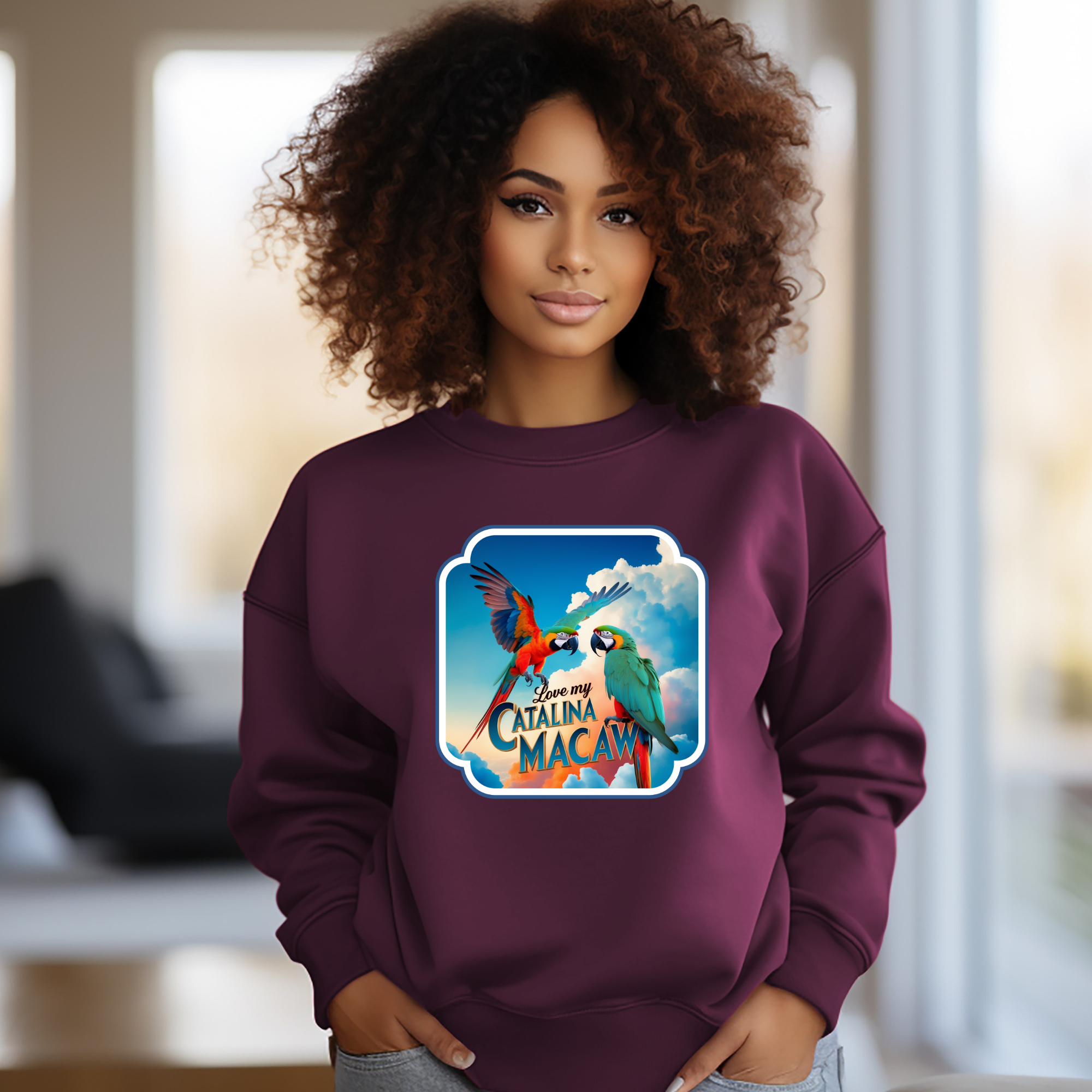 Love My Catalina Macaw Sweatshirt