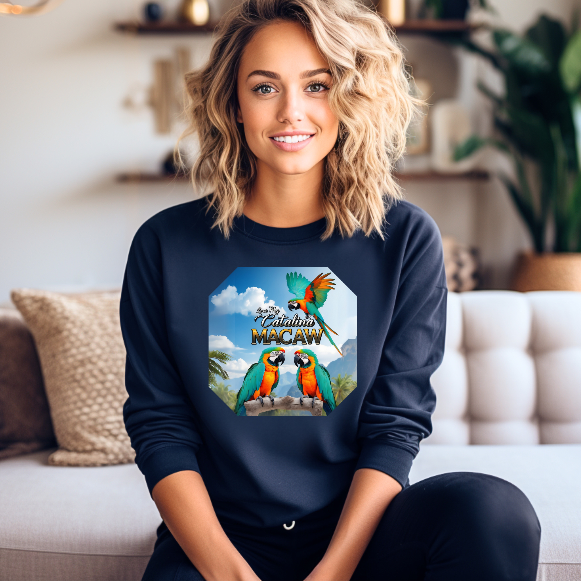 Love My Catalina Macaw Sweatshirt