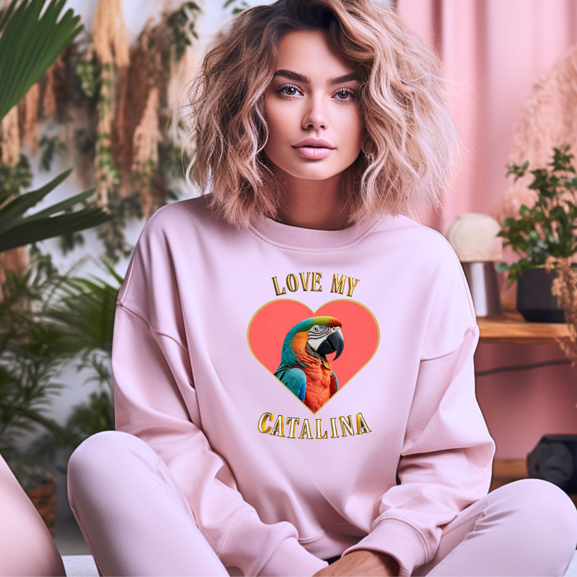 Love My Catalina Heart Sweatshirt