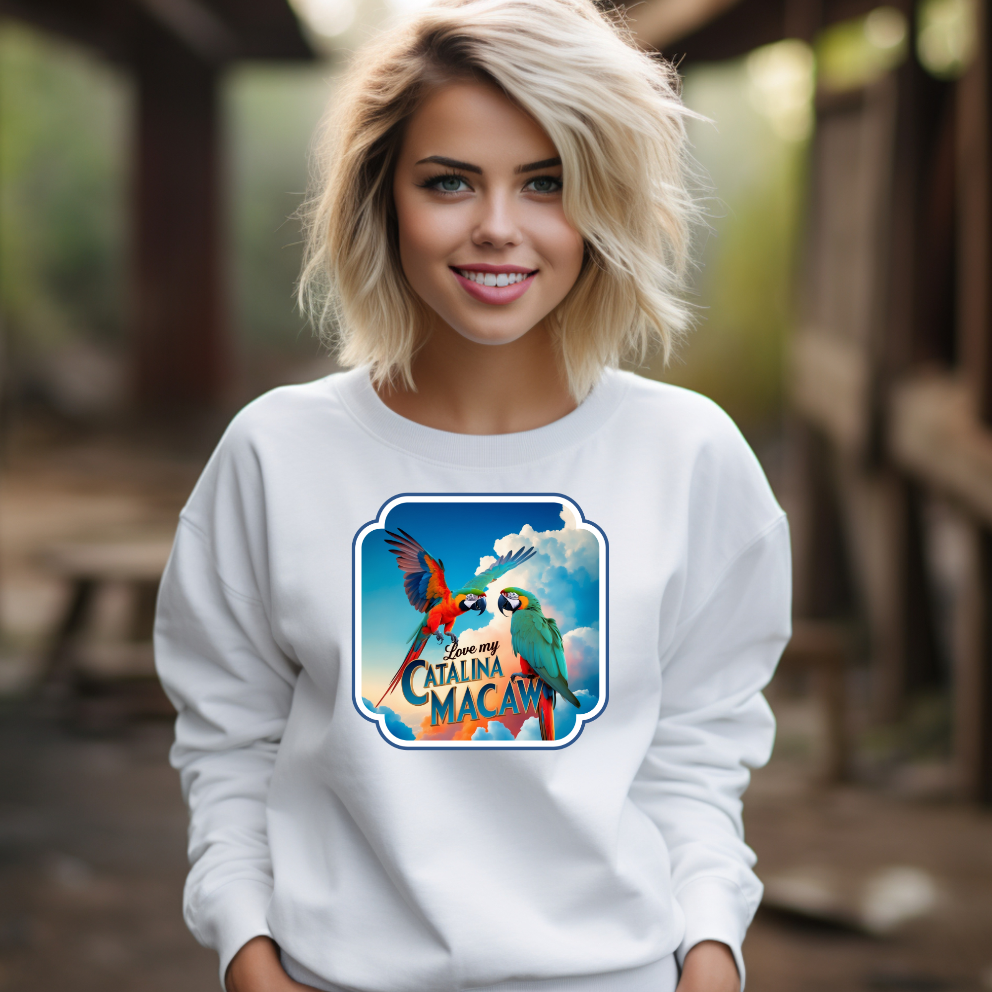 Love My Catalina Macaw Sweatshirt
