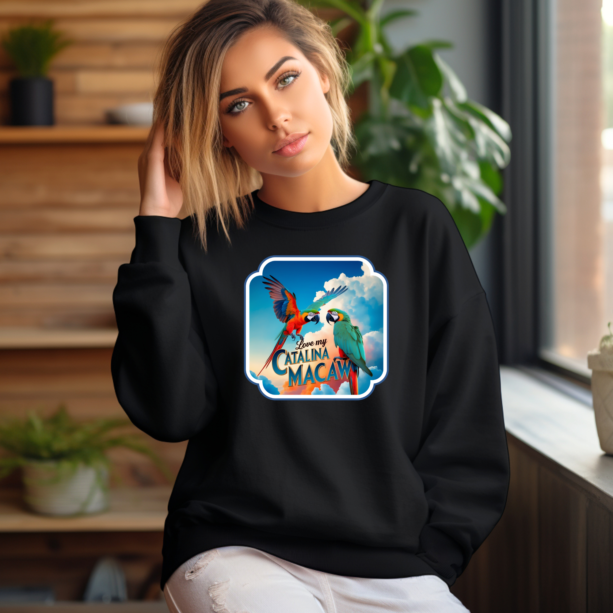 Love My Catalina Macaw Sweatshirt