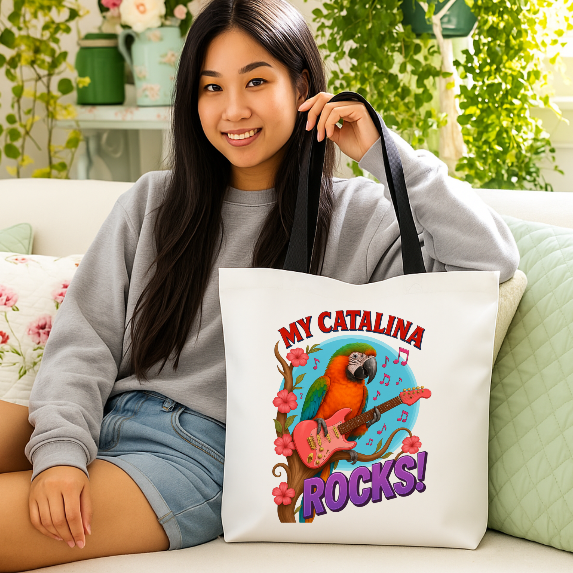My Catalina  Rocks Tote Bag