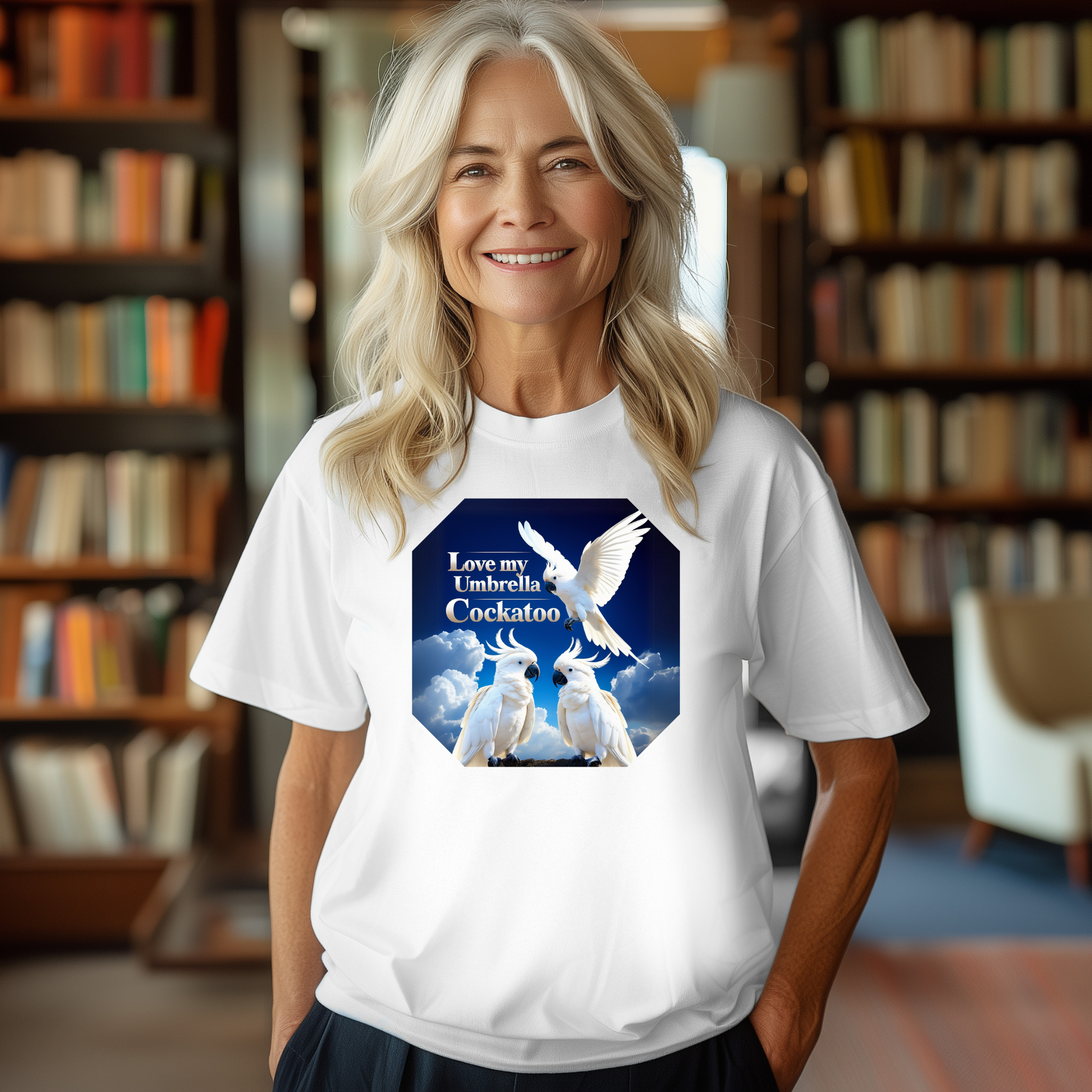 Love My Umbrella Cockatoo T-Shirt
