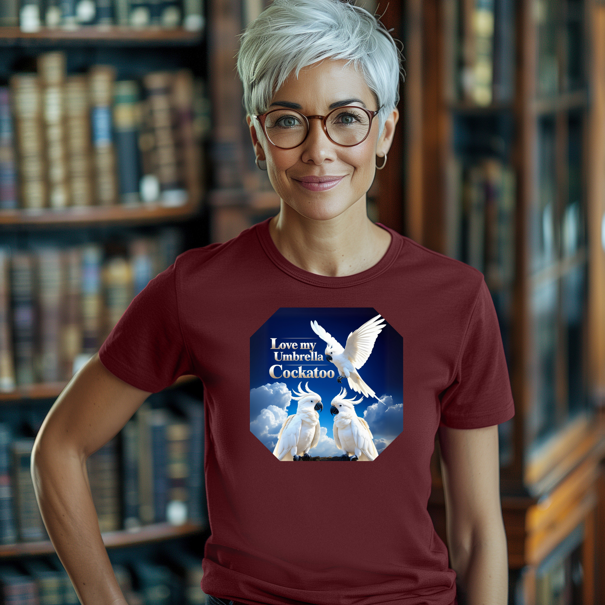 Love My Umbrella Cockatoo T-Shirt