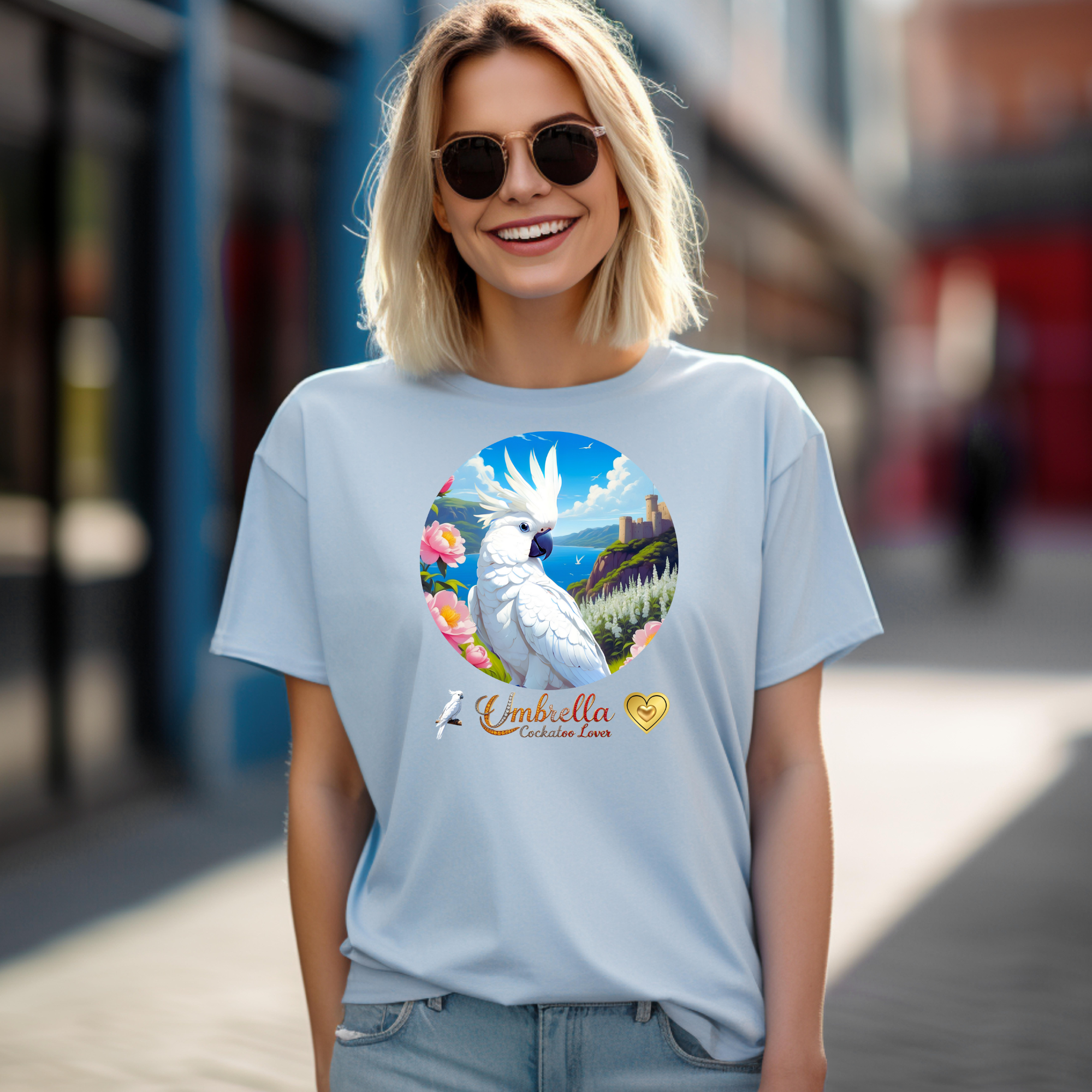 Mountain Umbrella Cockatoo Lover T-Shirt
