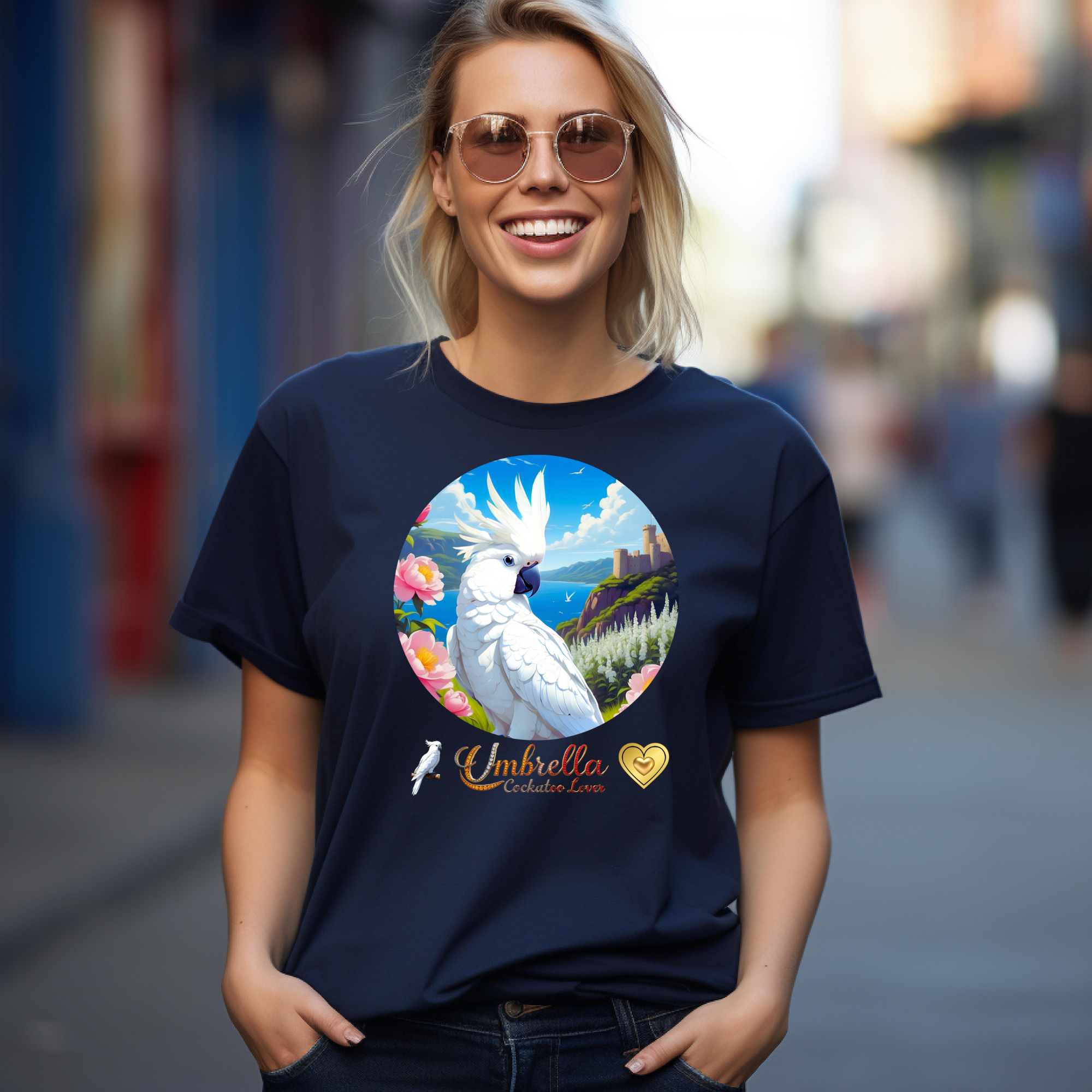 Mountain Umbrella Cockatoo Lover T-Shirt