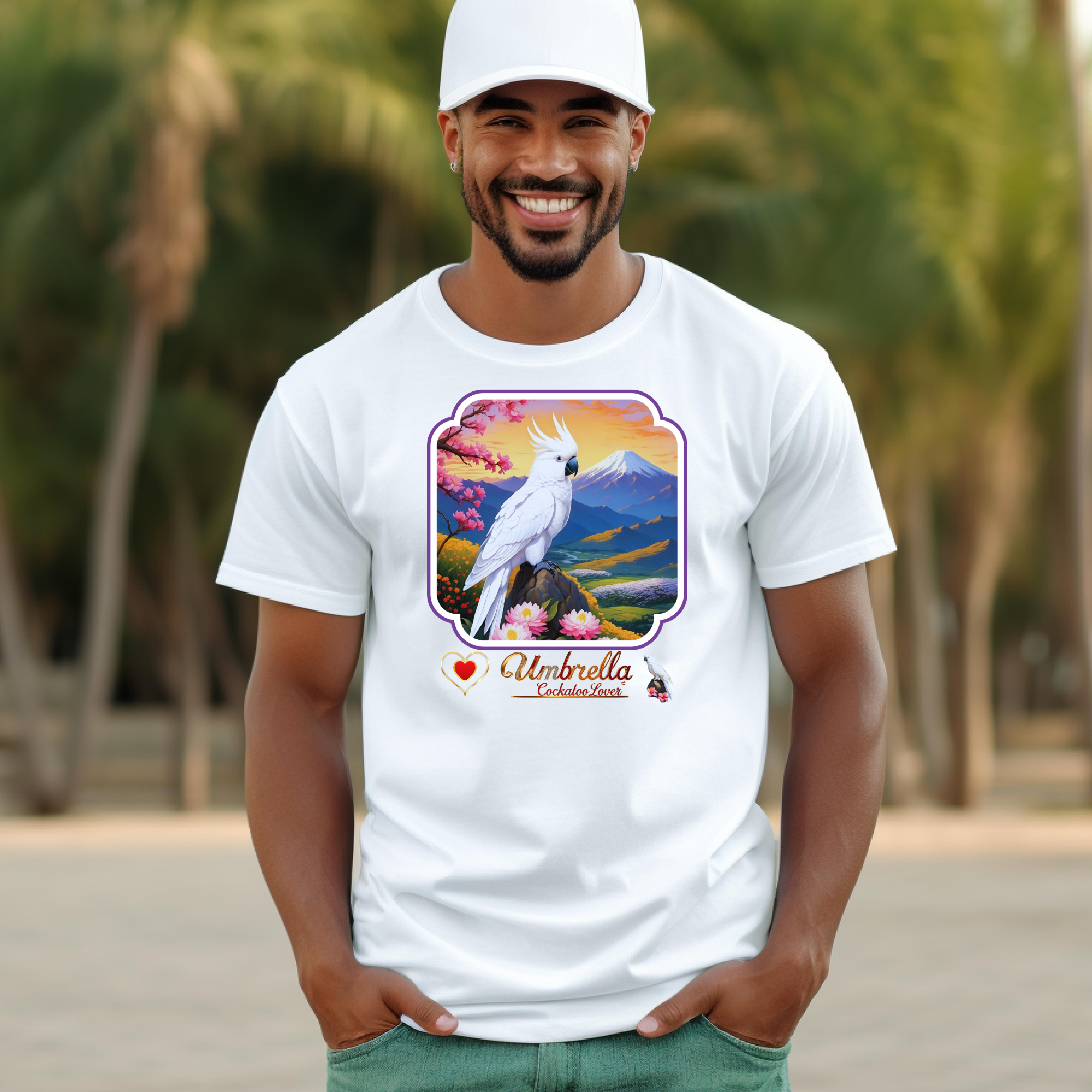 Mountain Umbrella Cockatoo Lover T‑Shirt