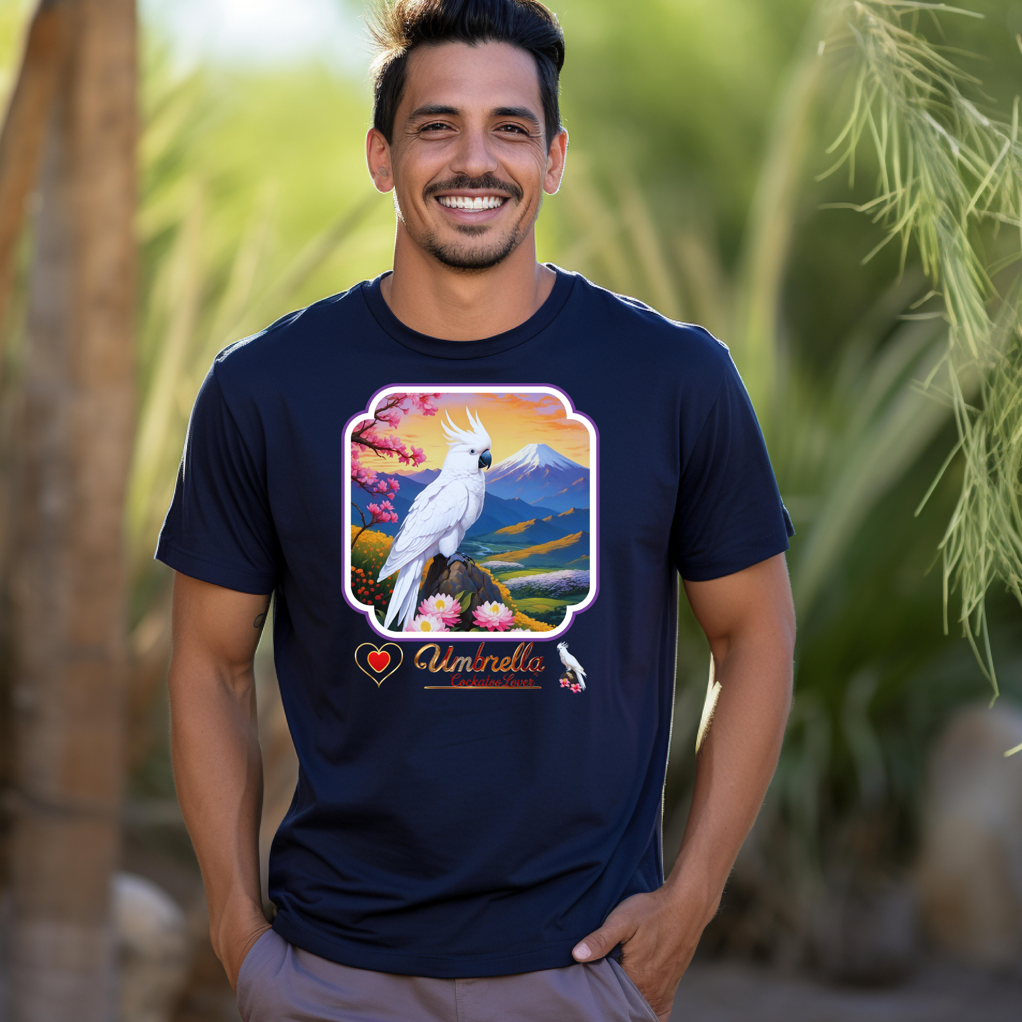 Mountain Umbrella Cockatoo Lover T‑Shirt
