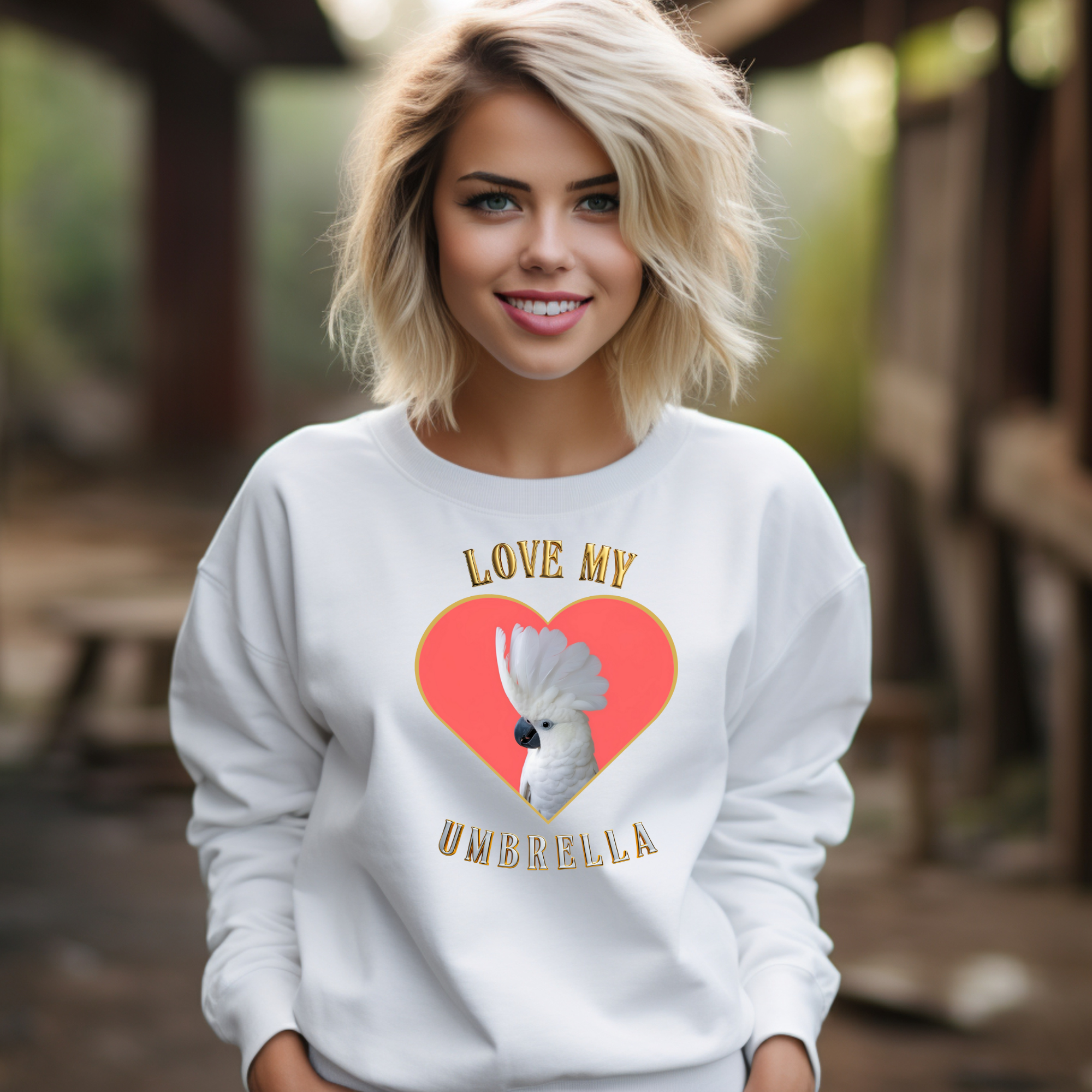 Umbrella Cockatoo Sweatshirt