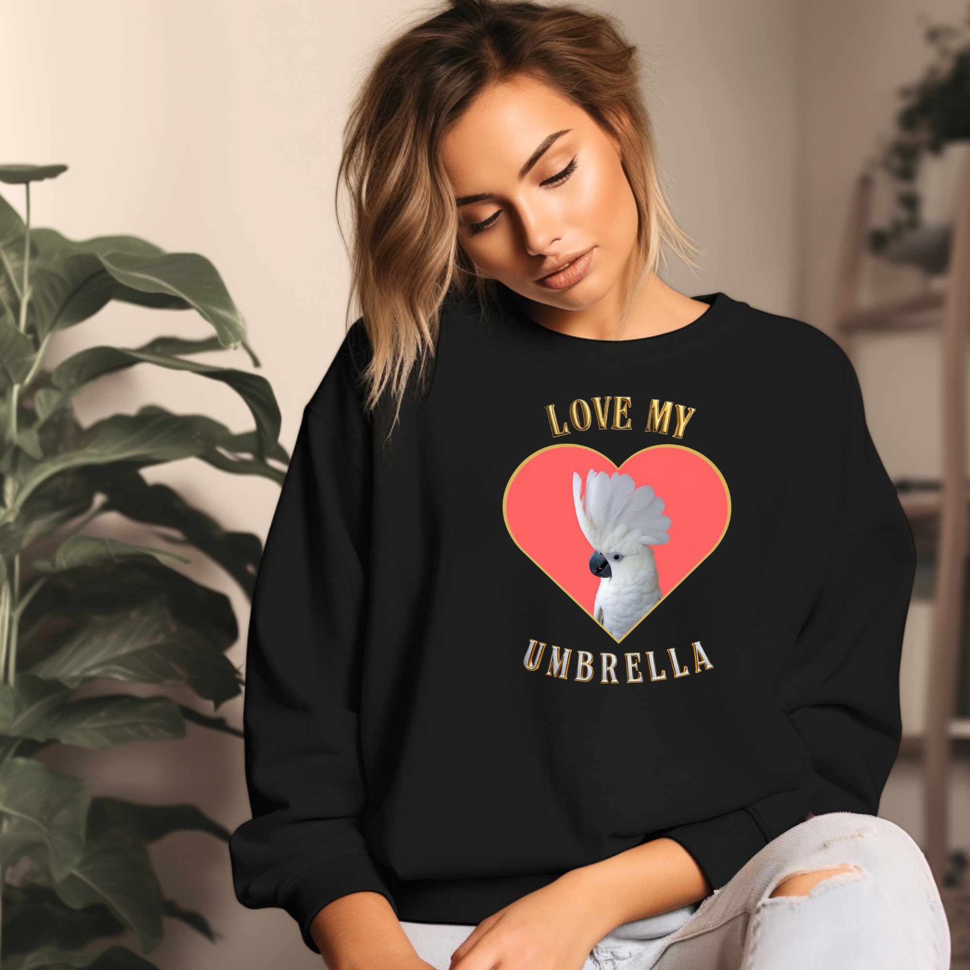 Love My Umbrella Heart Sweatshirt