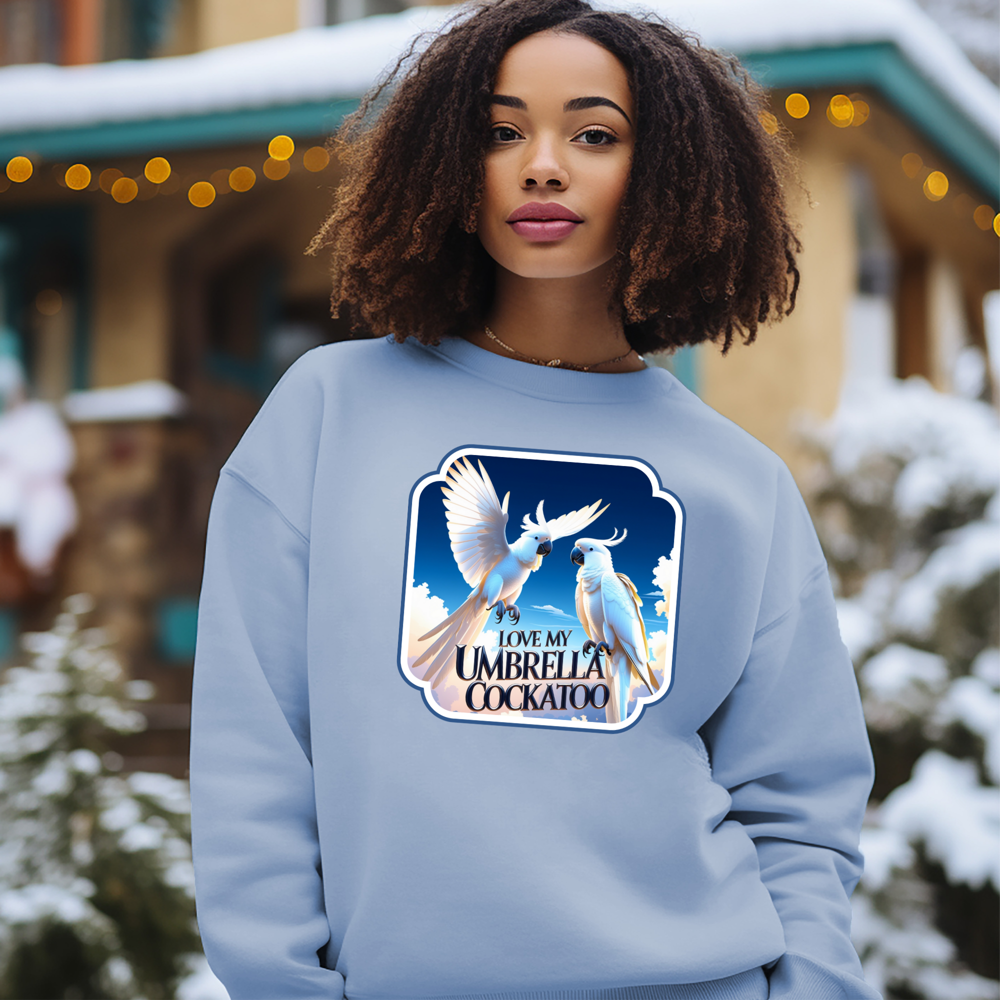 Love My Umbrella Cockatoo Sweatshirt