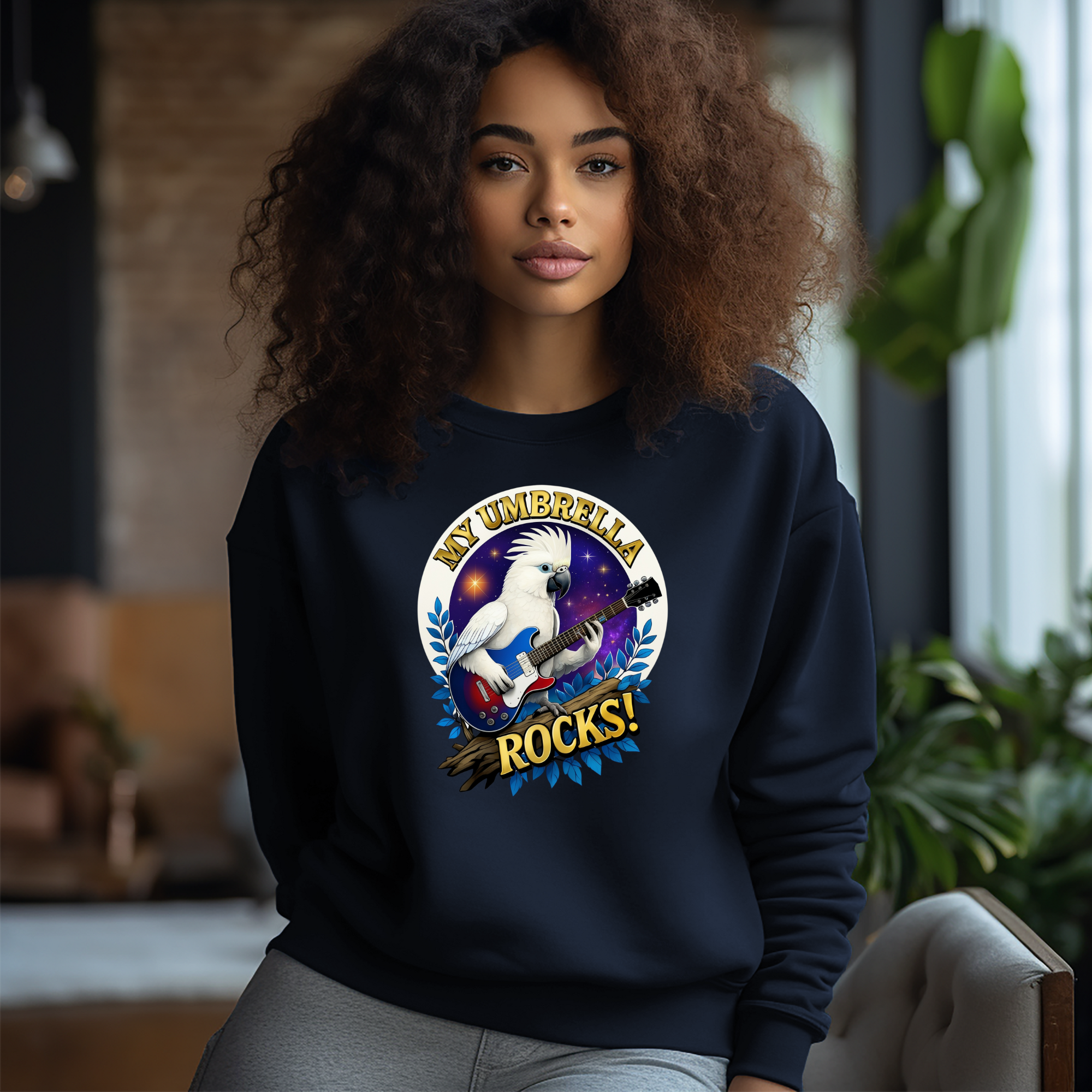 Umbrella Cockatoo Sweatshirt
