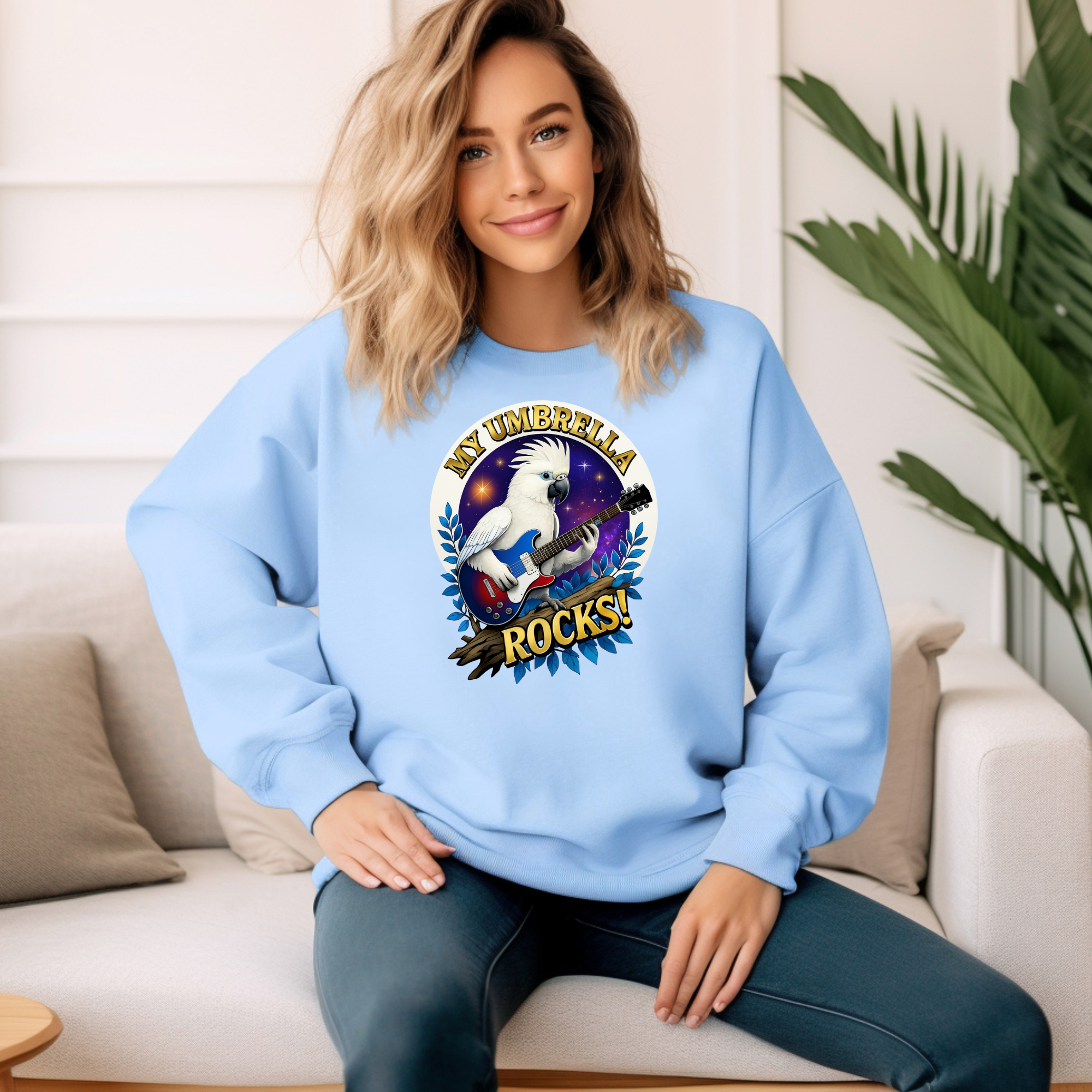 Umbrella Cockatoo Sweatshirt