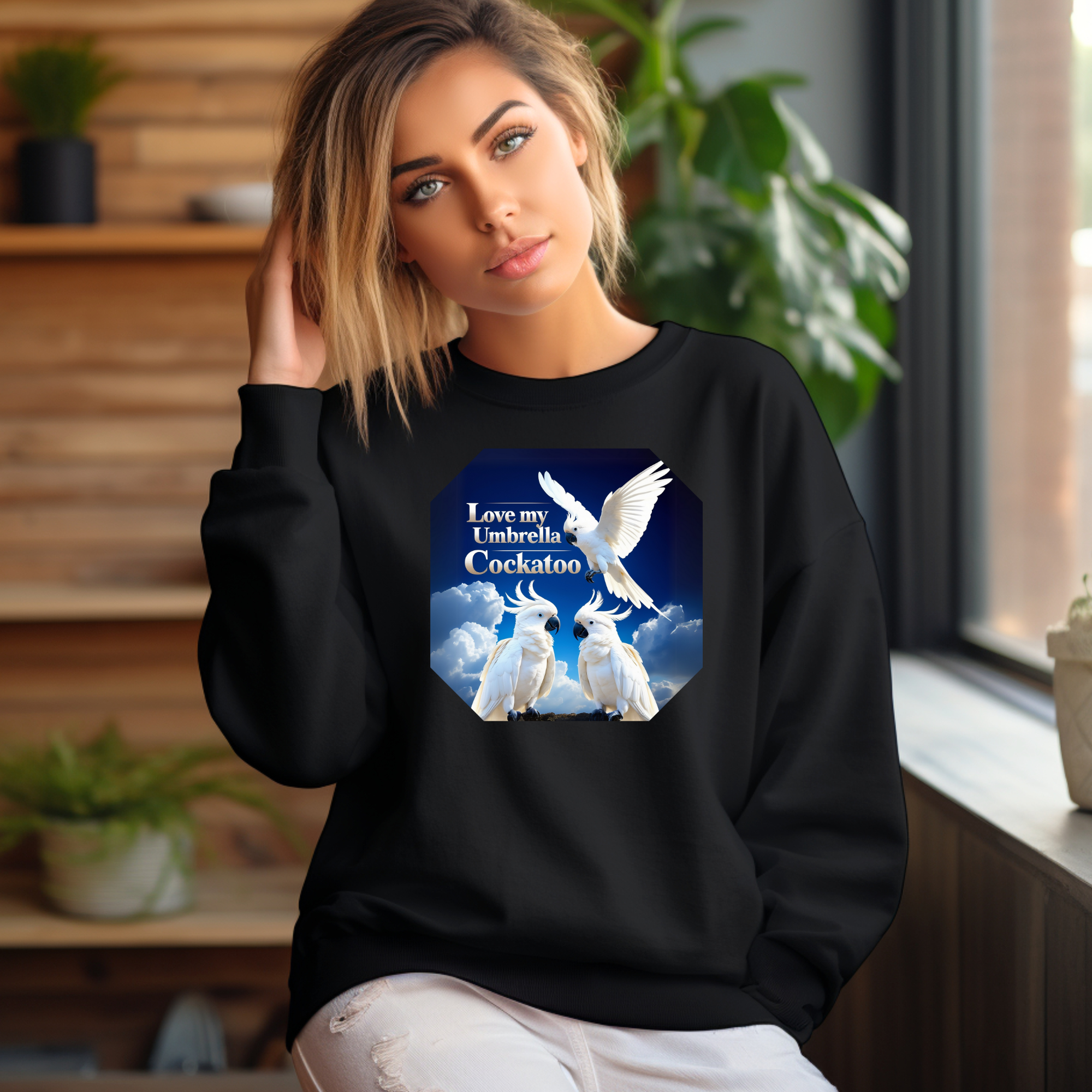 Umbrella Cockatoo Sweatshirt